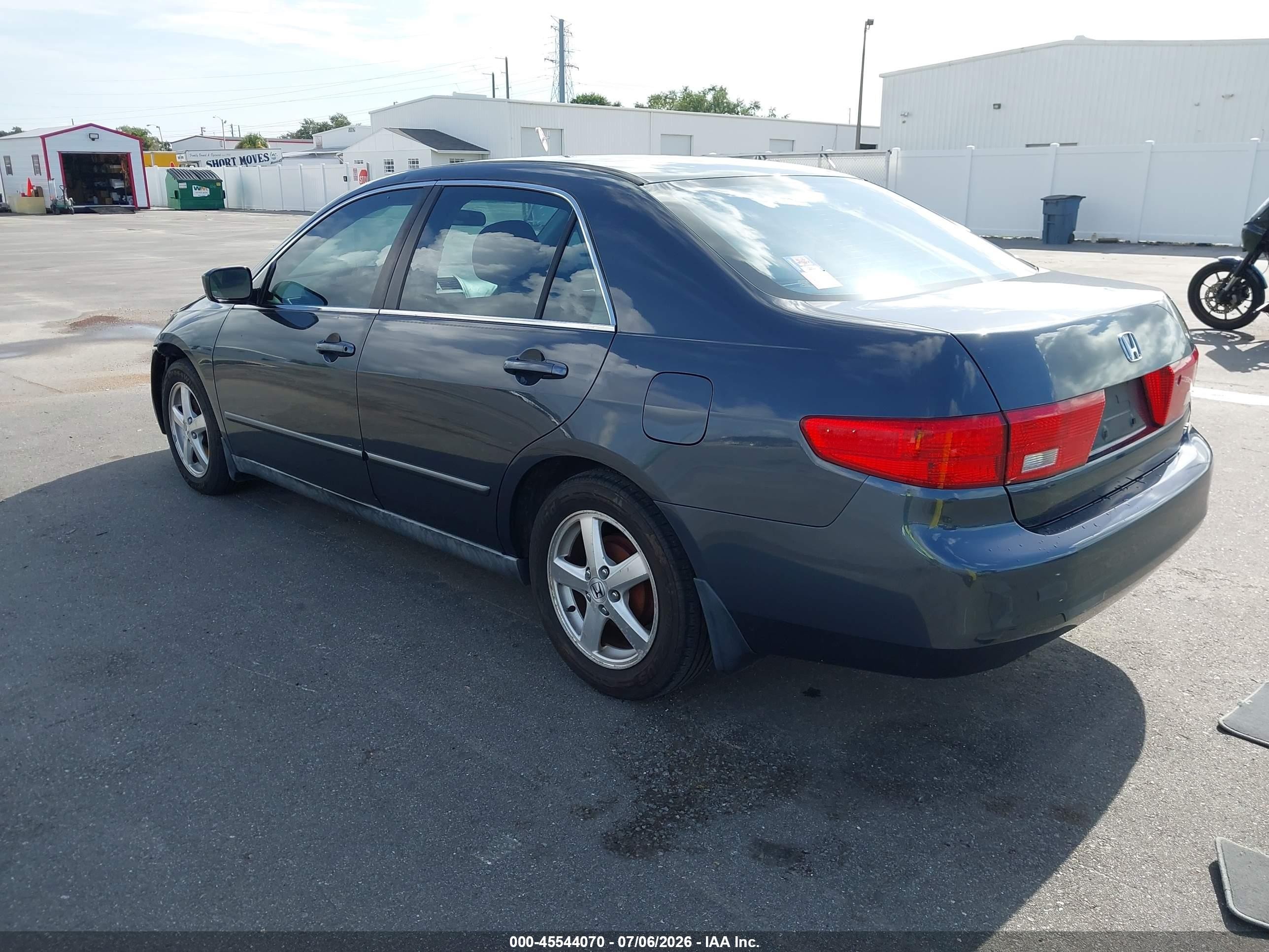2005 Honda Accord 2.4 Lx Gray vin: 1HGCM56475A172053