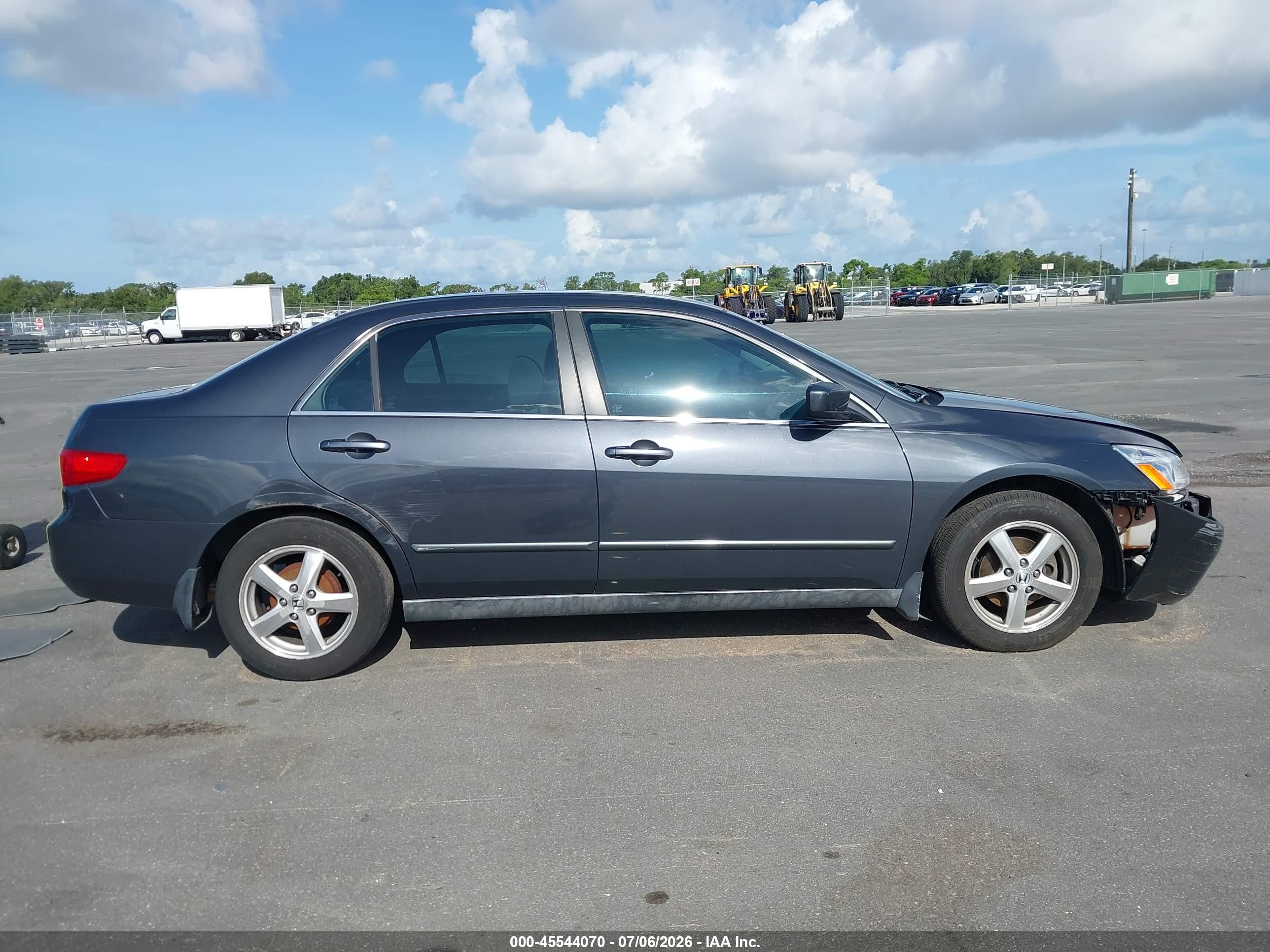 2005 Honda Accord 2.4 Lx Gray vin: 1HGCM56475A172053