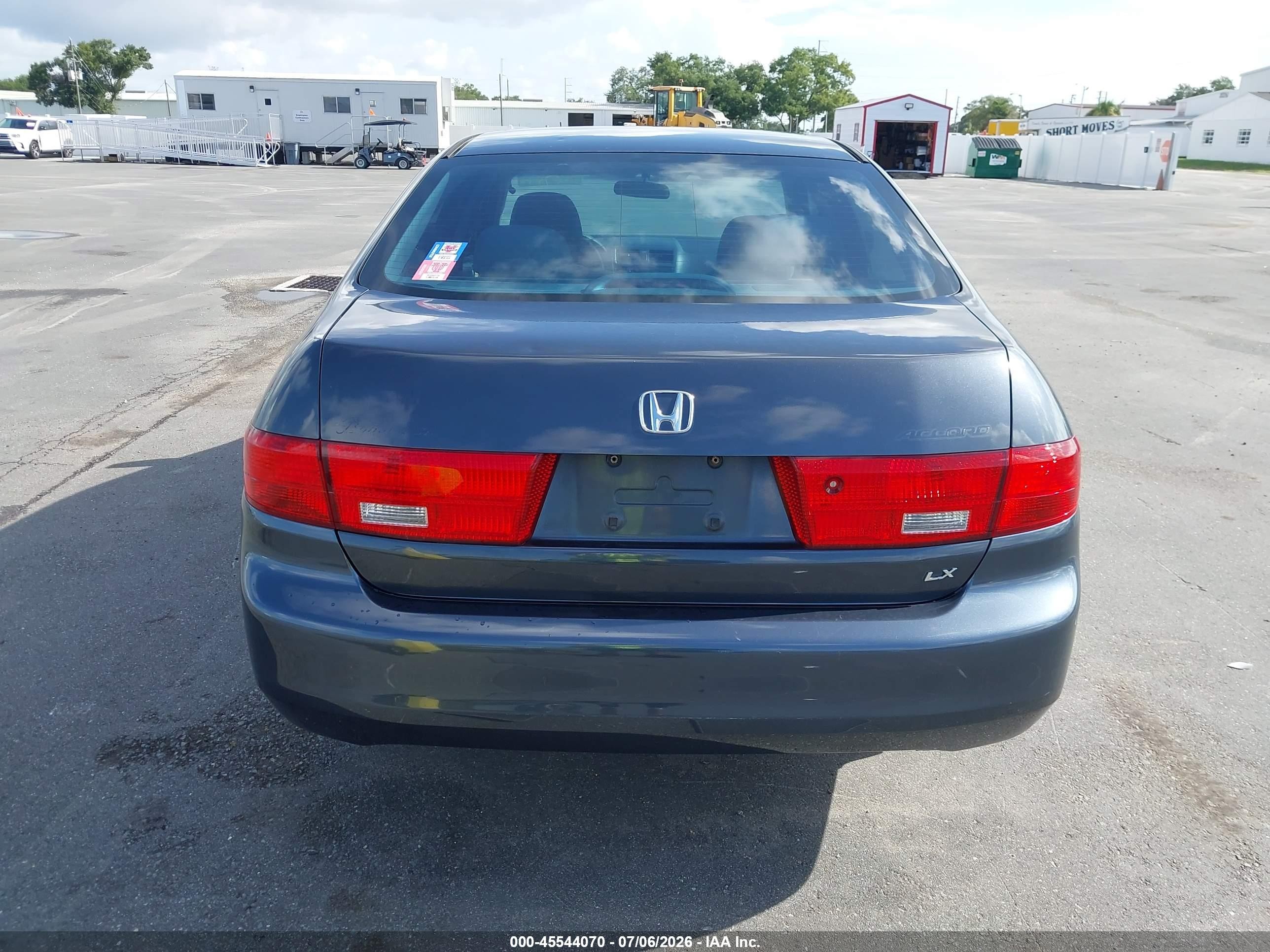 2005 Honda Accord 2.4 Lx Gray vin: 1HGCM56475A172053