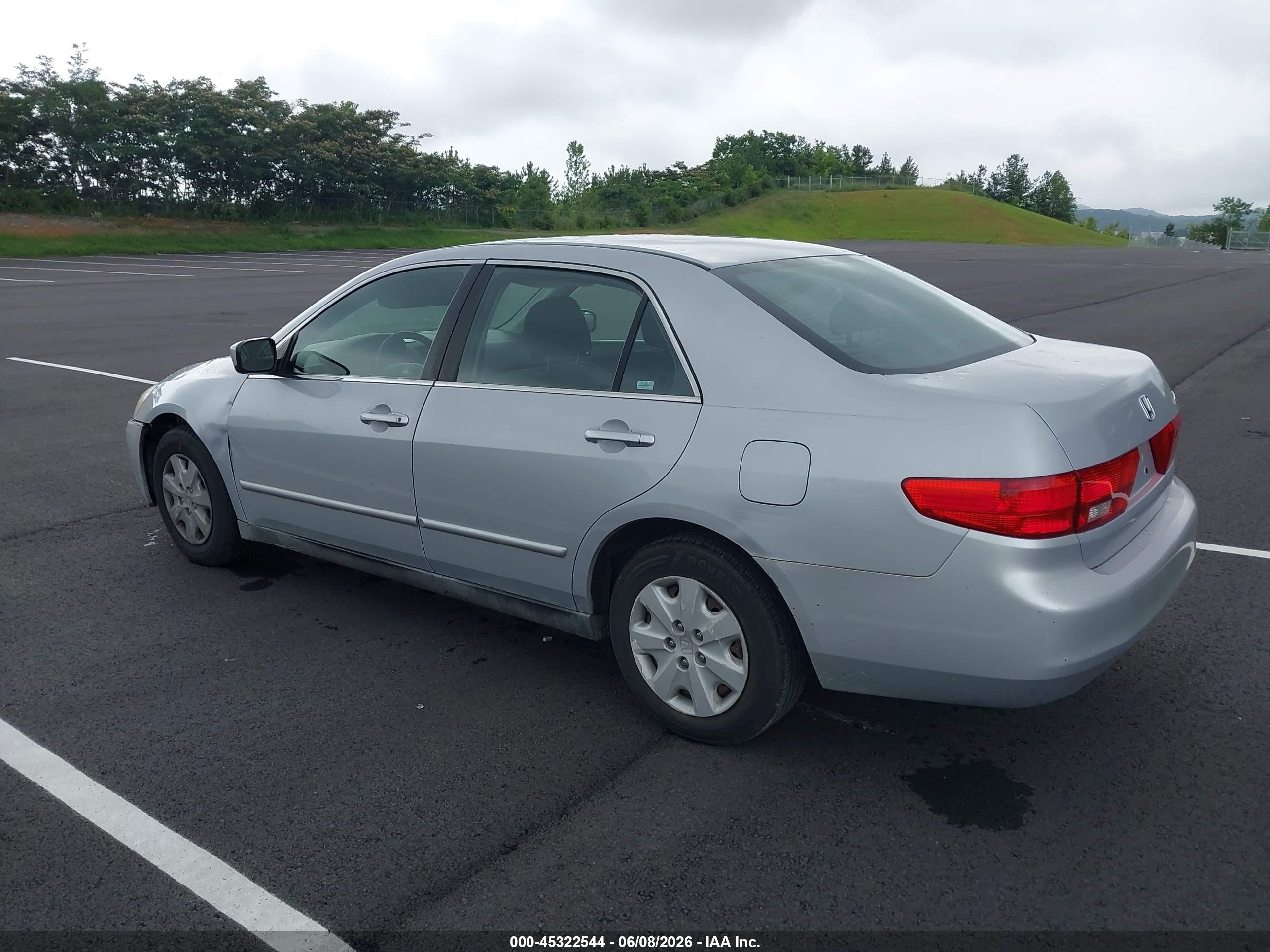 2005 Honda Accord 2.4 Lx Silver vin: 1HGCM56475A185062