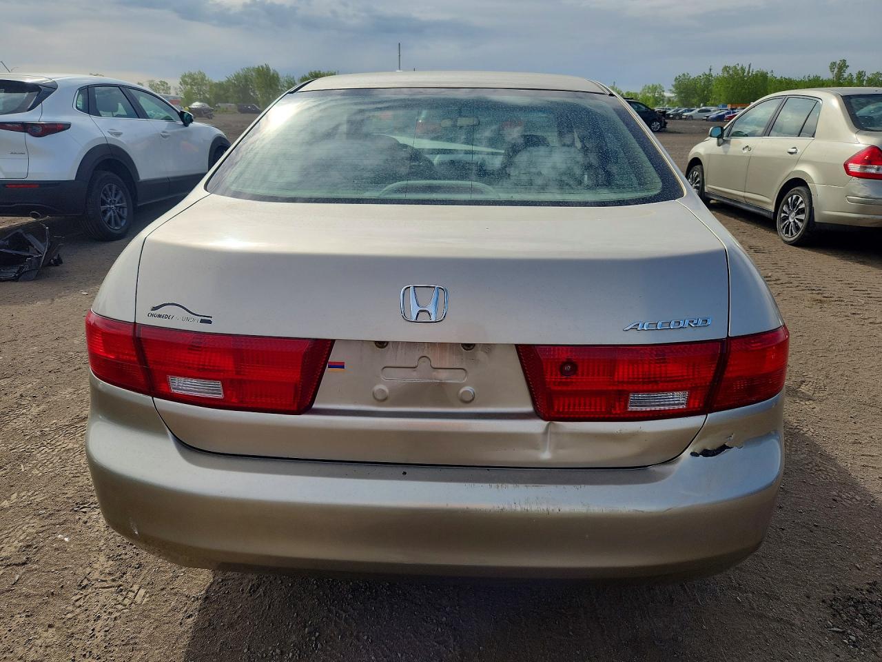 2005 Honda Accord Lx Beige vin: 1HGCM56475A806266