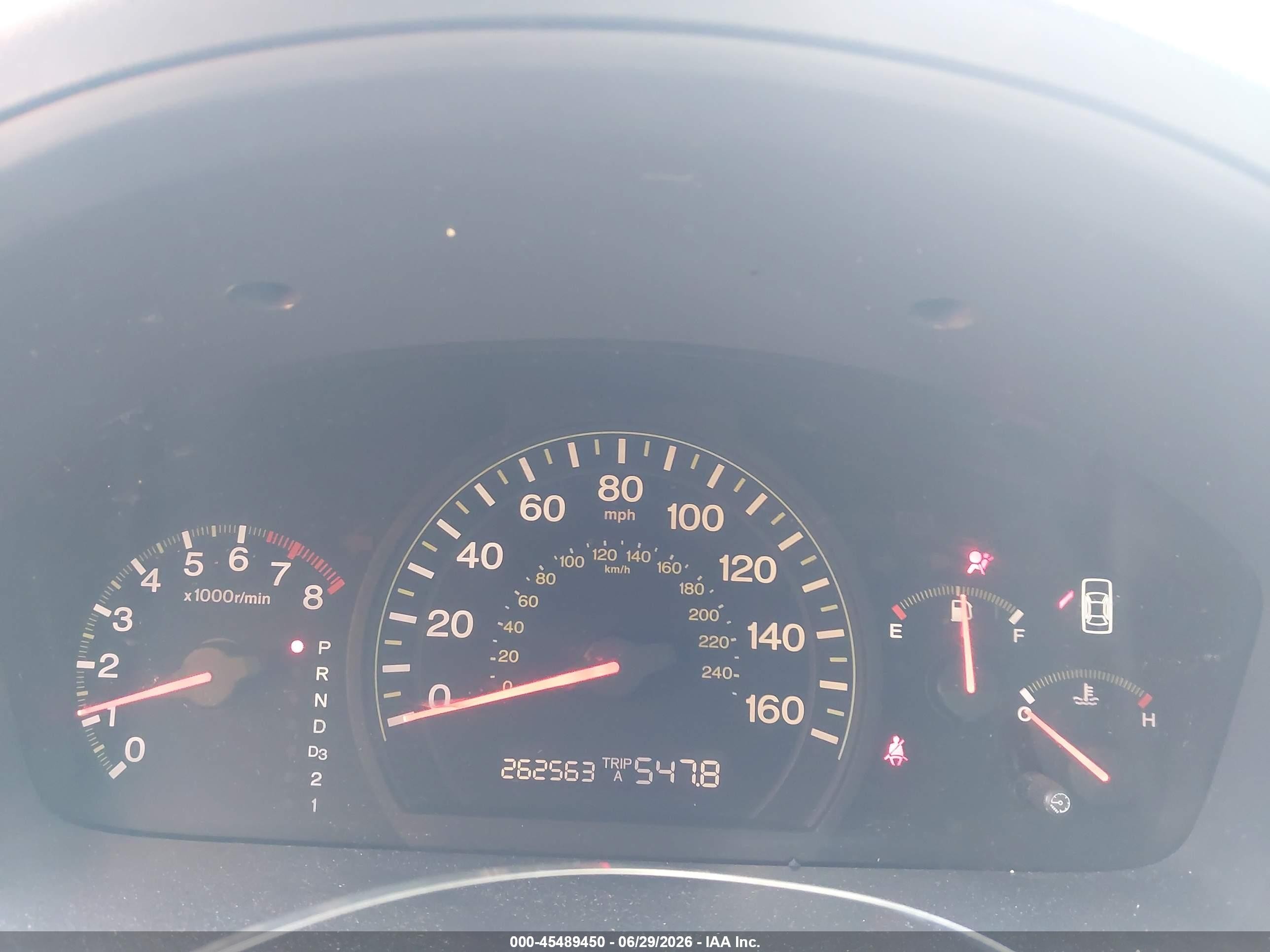 2005 Honda Accord 2.4 Lx Blue vin: 1HGCM56475L001470