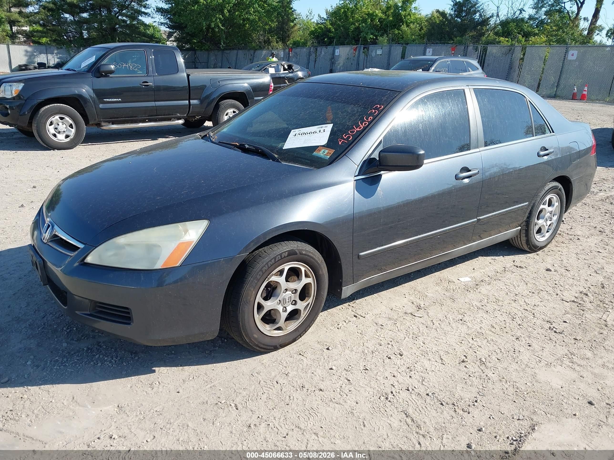 2006 Honda Accord 2.4 Lx Серый vin: 1HGCM56476A104739