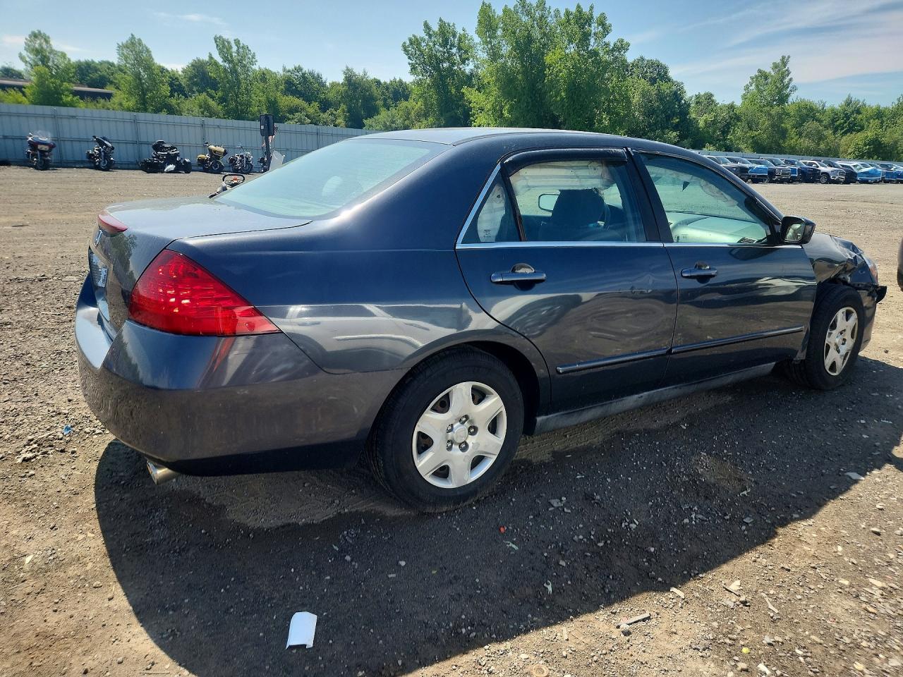 2006 Honda Accord Lx Gray vin: 1HGCM56476A131133