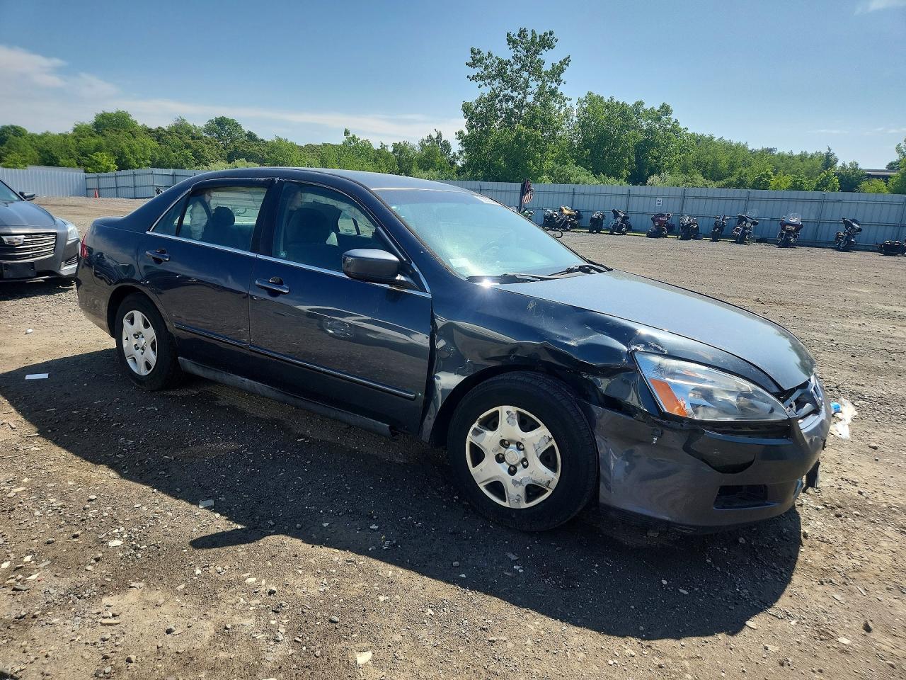 2006 Honda Accord Lx Gray vin: 1HGCM56476A131133