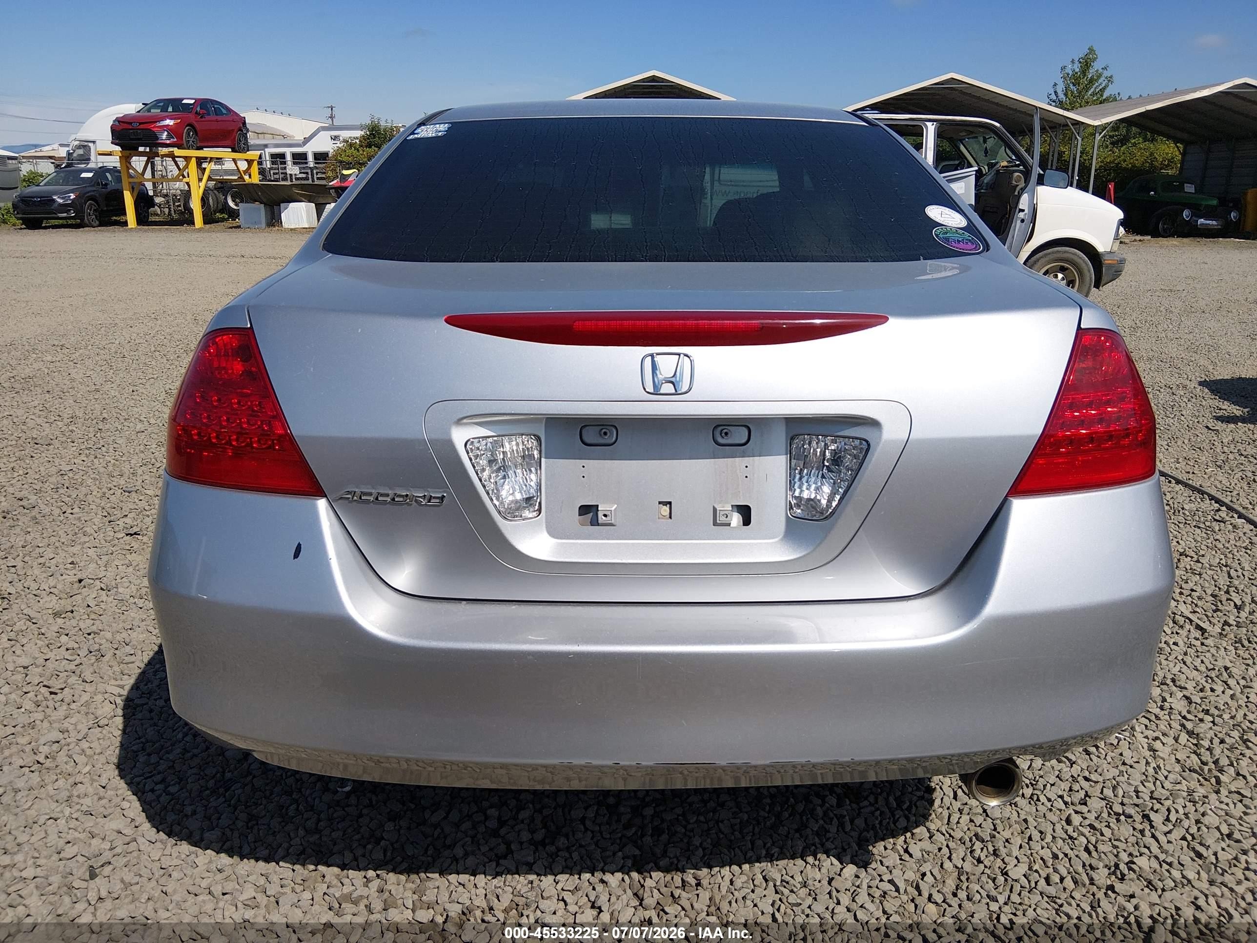 2006 Honda Accord 2.4 Lx Silver vin: 1HGCM56476A146571