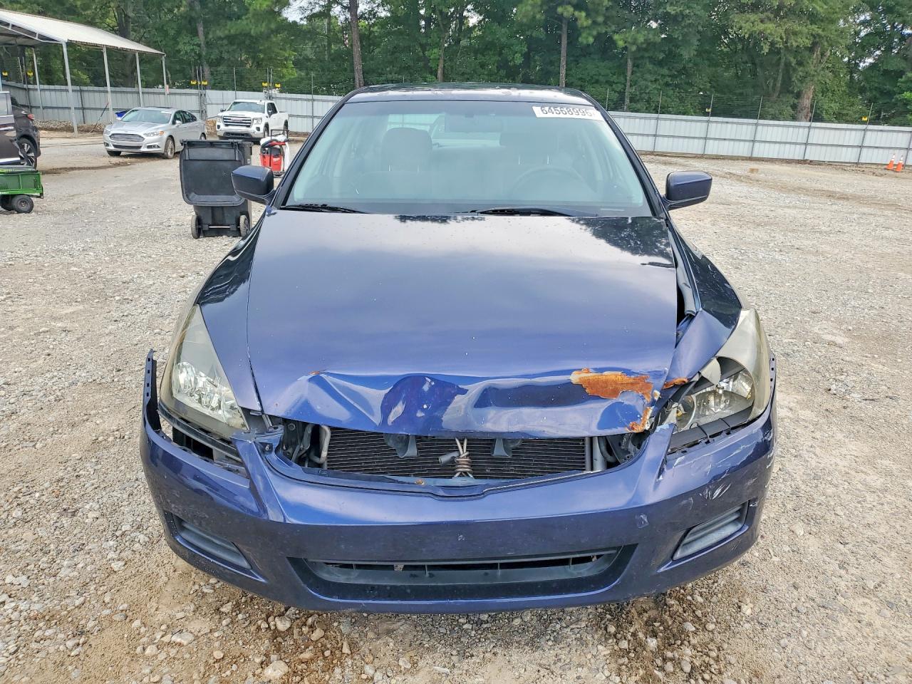 2006 Honda Accord Lx Blue vin: 1HGCM56476A173981