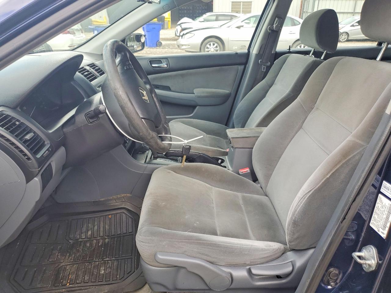 2006 Honda Accord Lx Blue vin: 1HGCM56476A173981