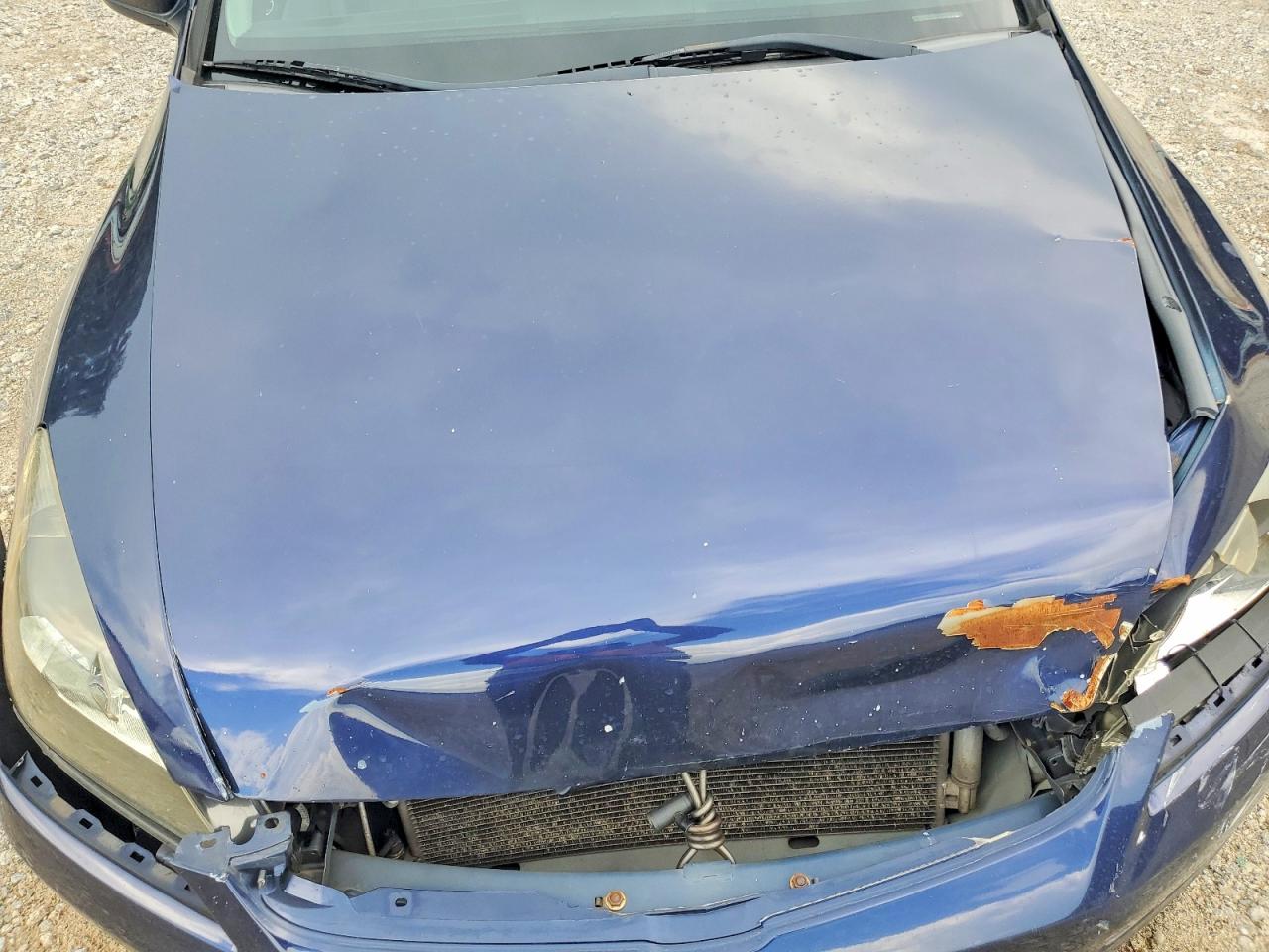 2006 Honda Accord Lx Blue vin: 1HGCM56476A173981
