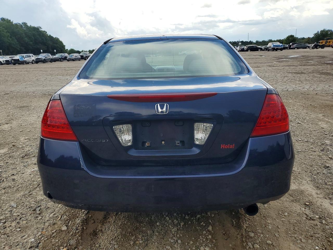 2006 Honda Accord Lx Blue vin: 1HGCM56476A173981