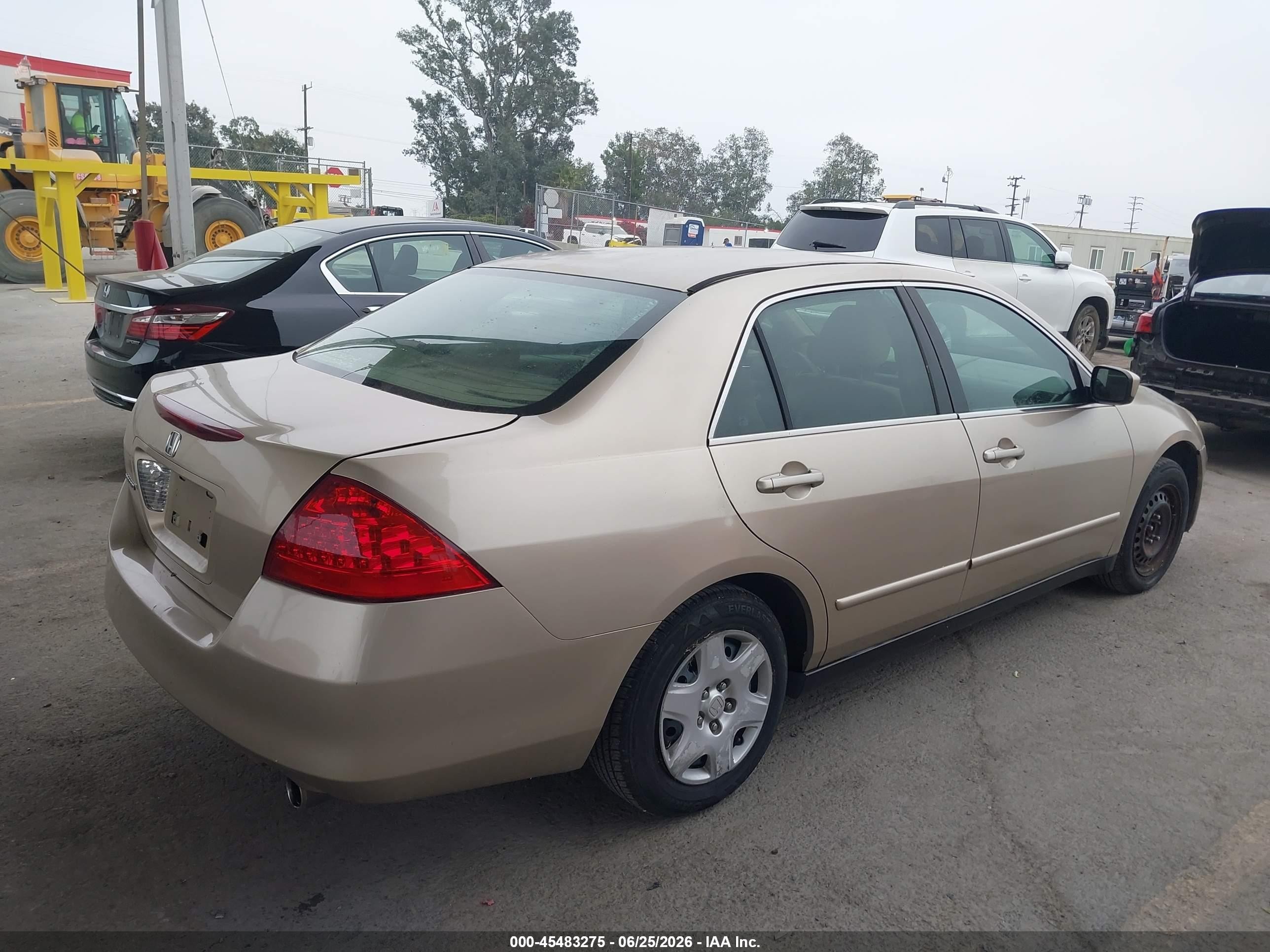 2007 Honda Accord 2.4 Lx Gold vin: 1HGCM56477A041451