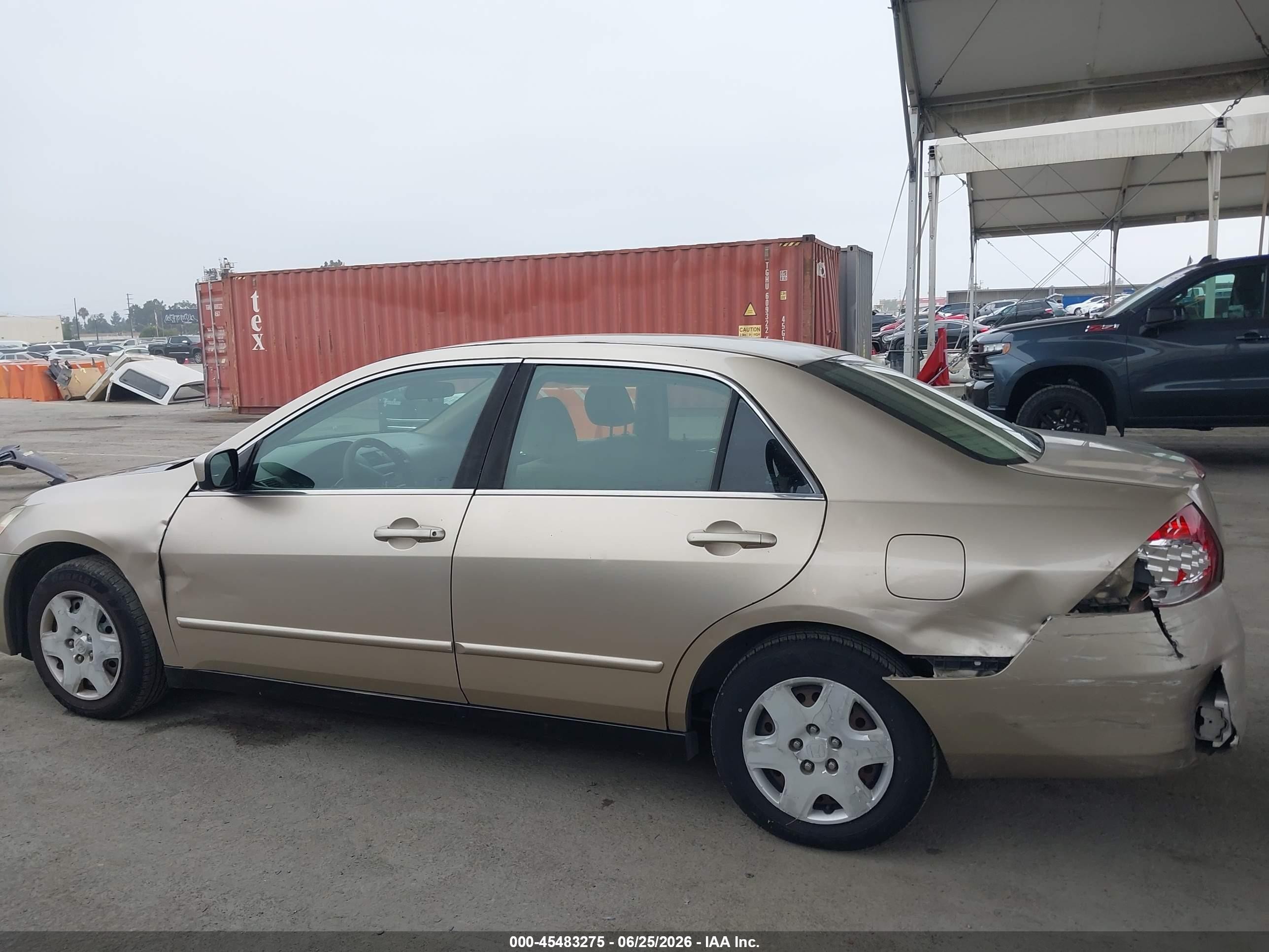 2007 Honda Accord 2.4 Lx Gold vin: 1HGCM56477A041451