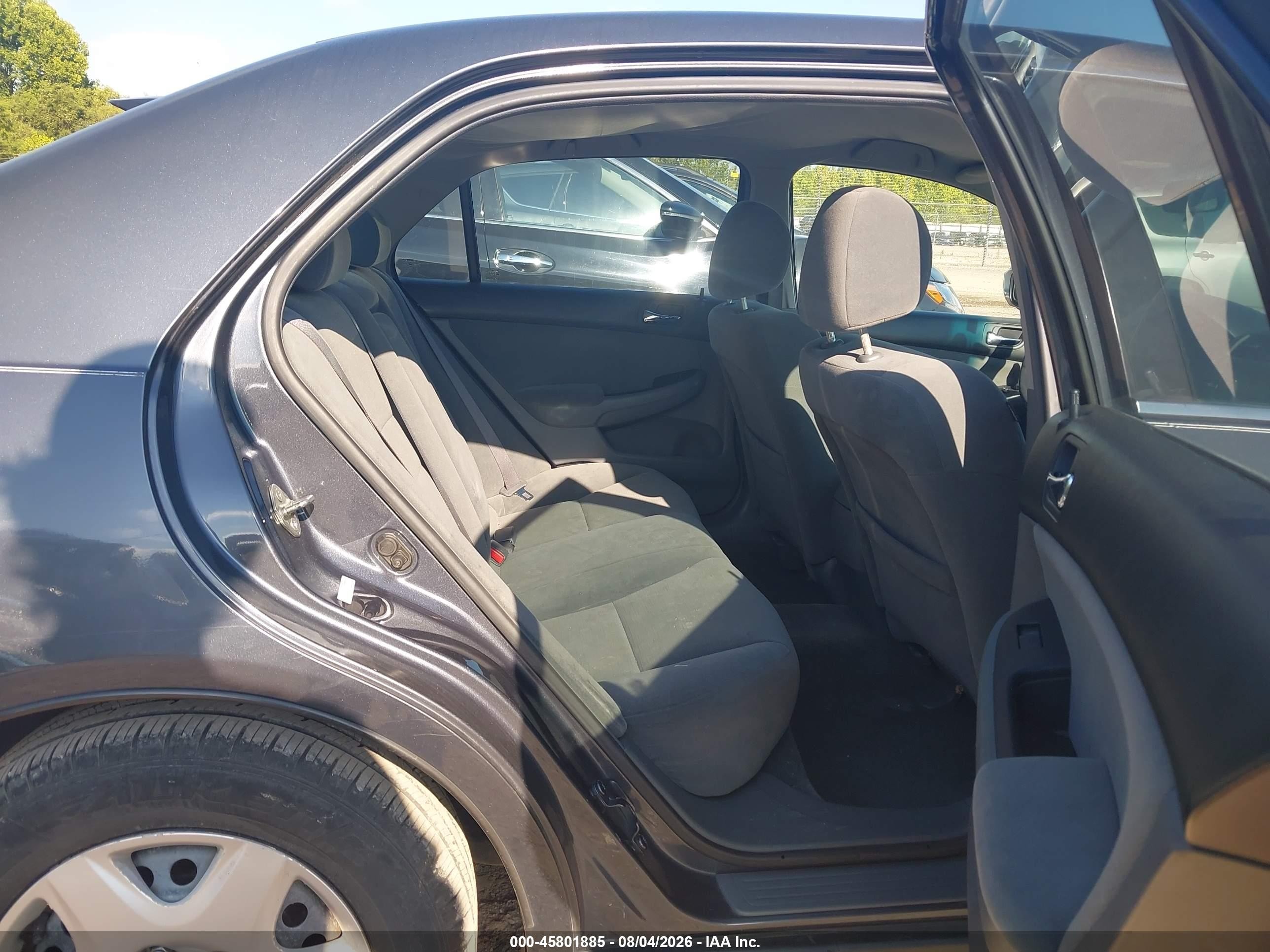 2007 Honda Accord 2.4 Lx Gray vin: 1HGCM56477A043183