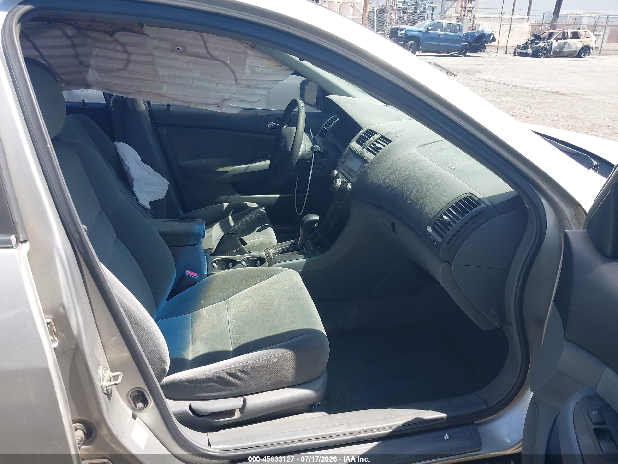 2007 Honda Accord 2.4 Lx Серебряный vin: 1HGCM56477A047654