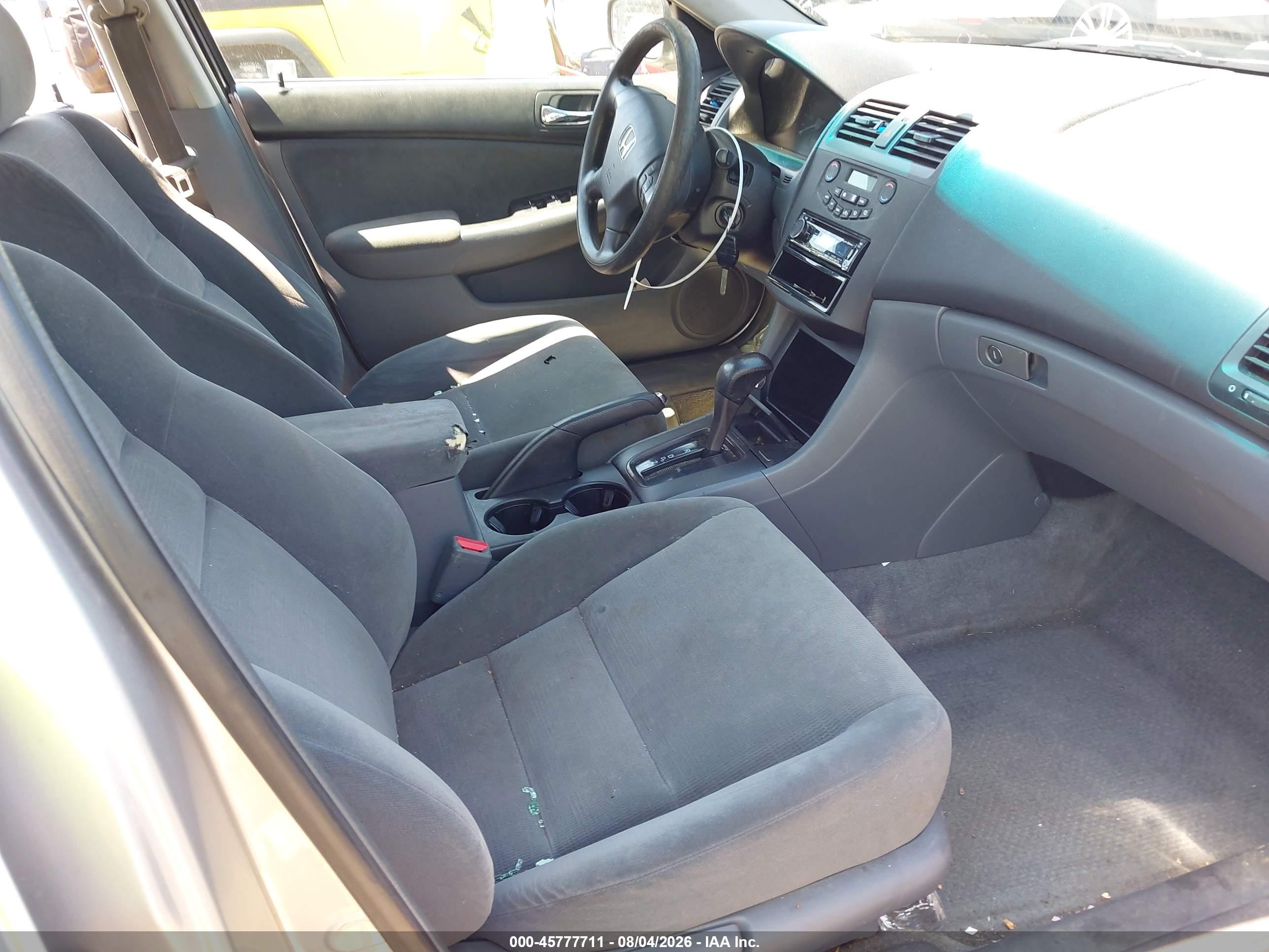 2007 Honda Accord 2.4 Lx Silver vin: 1HGCM56477A214031