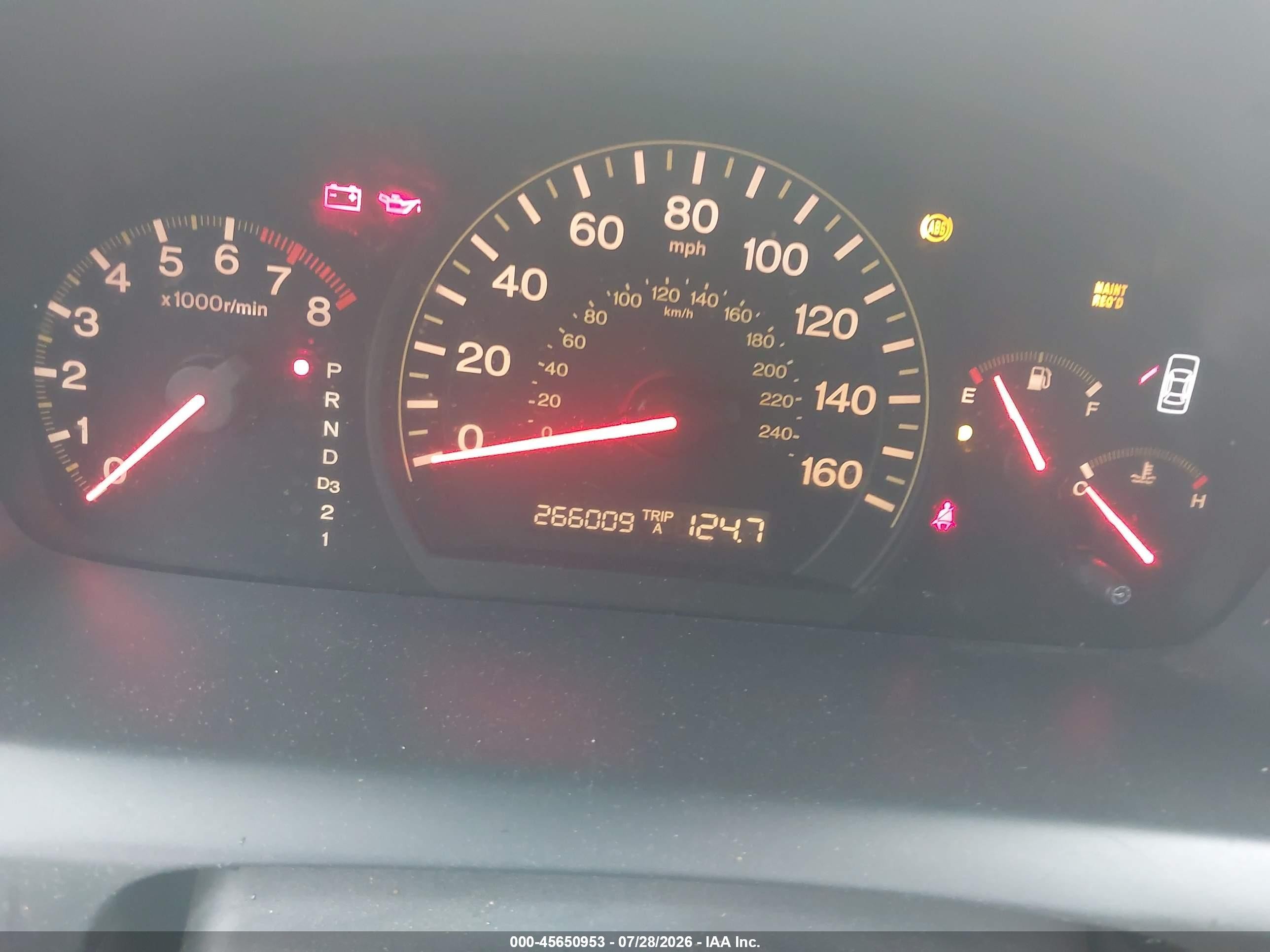 2003 Honda Accord 2.4 Lx Черный vin: 1HGCM56483A068961