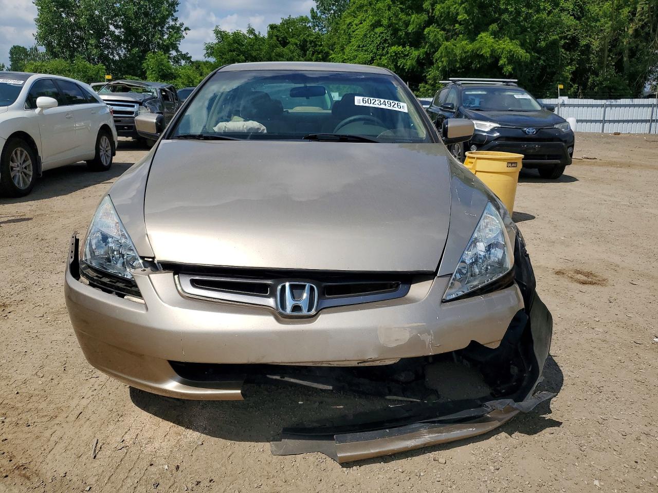 2003 Honda Accord Lx Cream vin: 1HGCM56483A819413