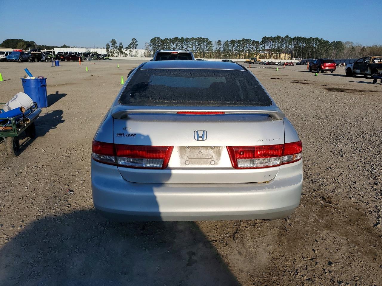 2004 Honda Accord Lx Silver vin: 1HGCM56484A060747