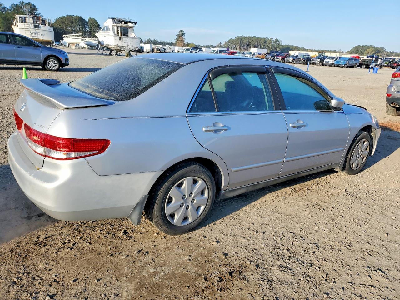 2004 Honda Accord Lx Silver vin: 1HGCM56484A060747