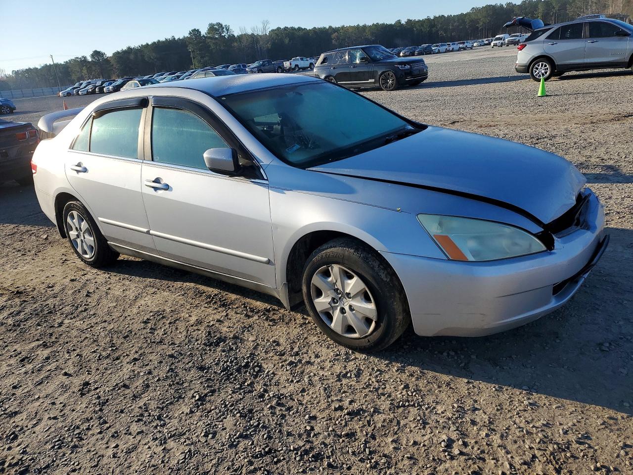 2004 Honda Accord Lx Silver vin: 1HGCM56484A060747