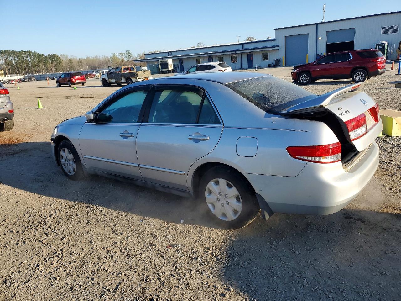 2004 Honda Accord Lx Silver vin: 1HGCM56484A060747