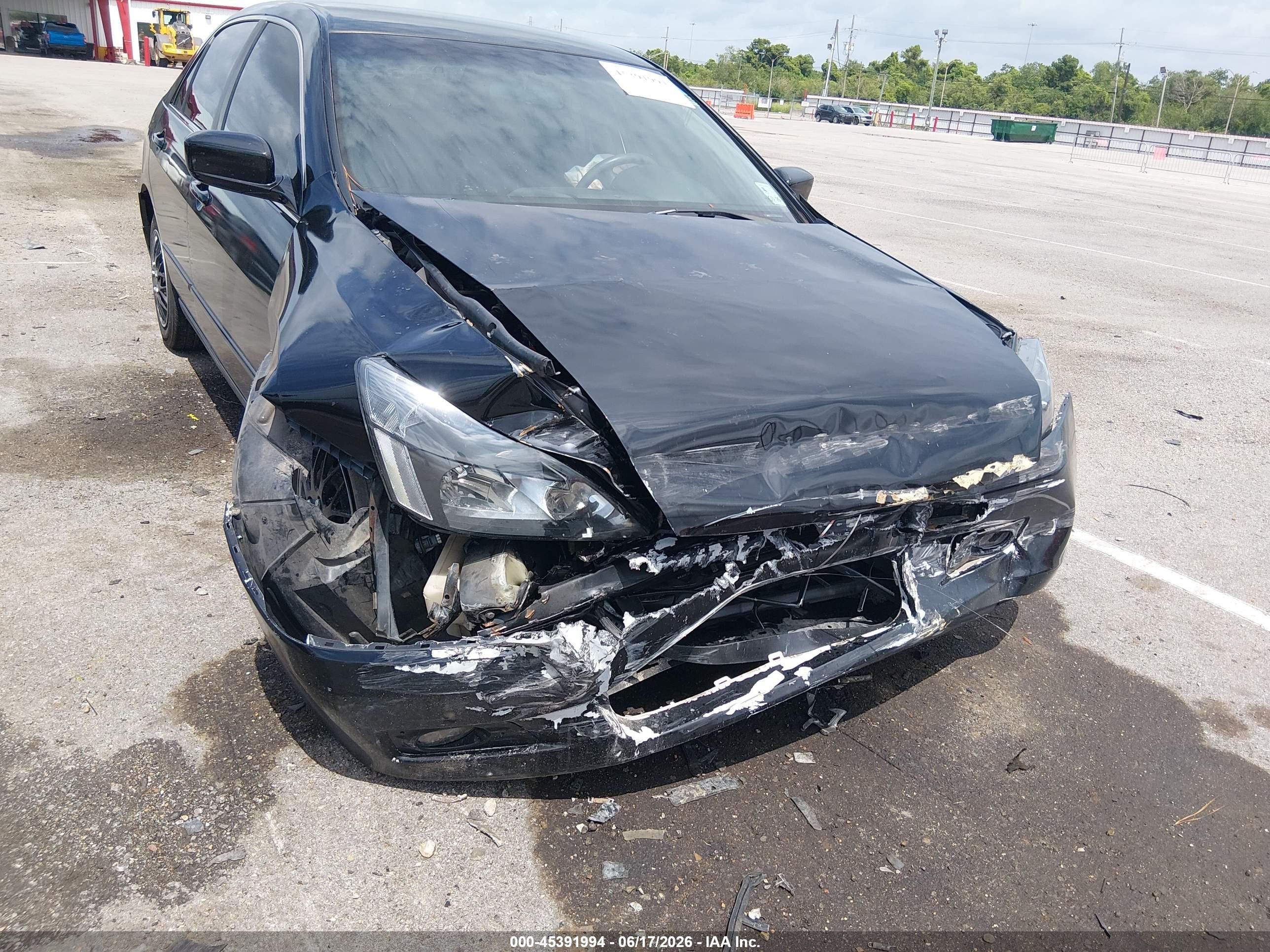 2004 Honda Accord 2.4 Lx Black vin: 1HGCM56484A166356