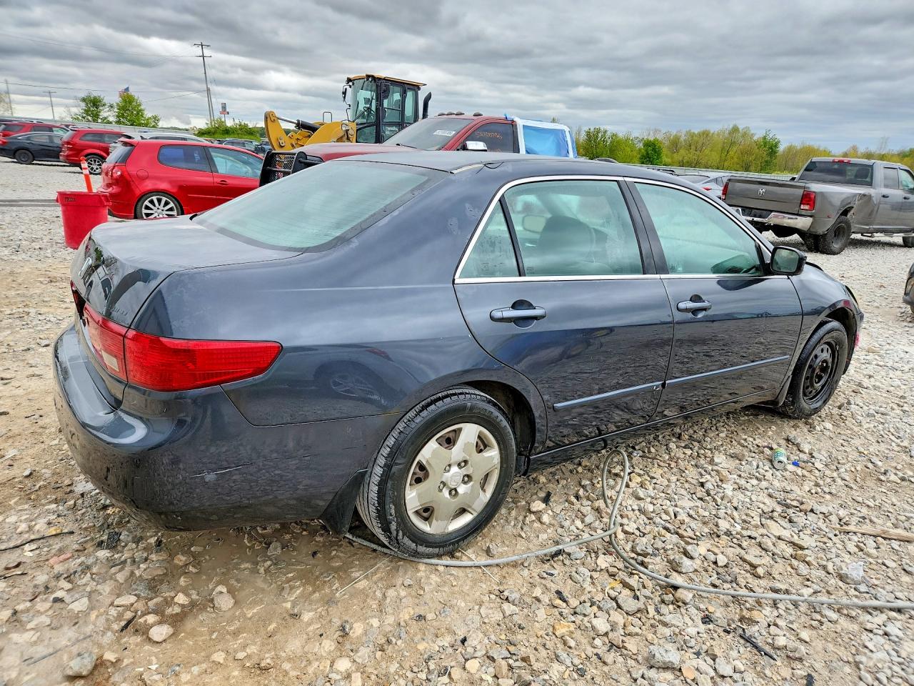 2005 Honda Accord Lx Gray vin: 1HGCM56485A003157