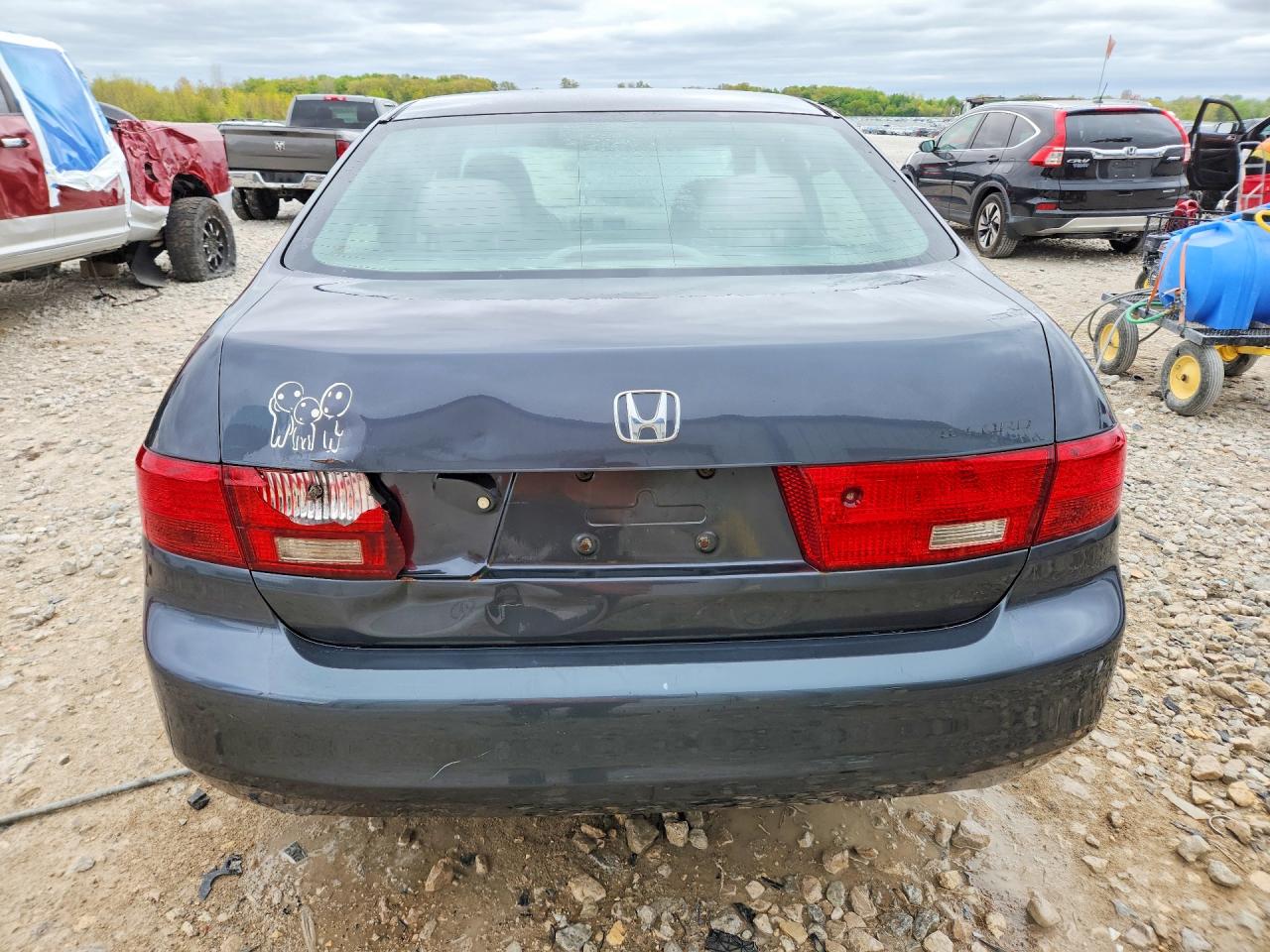 2005 Honda Accord Lx Gray vin: 1HGCM56485A003157