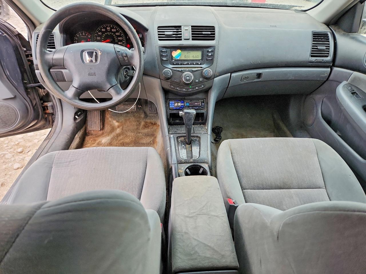 2005 Honda Accord Lx Gray vin: 1HGCM56485A003157