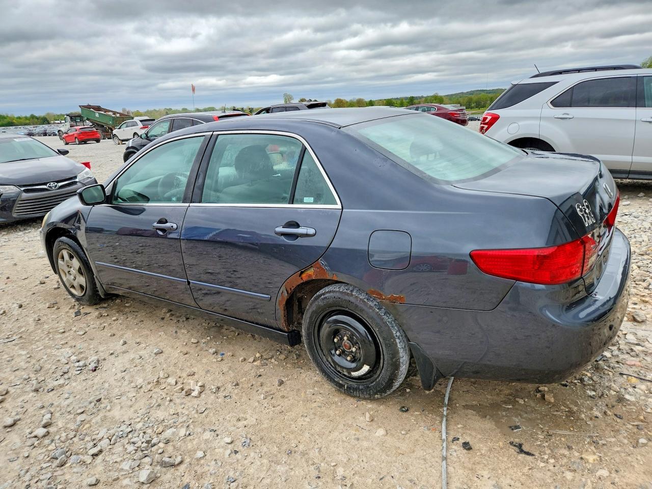 2005 Honda Accord Lx Gray vin: 1HGCM56485A003157