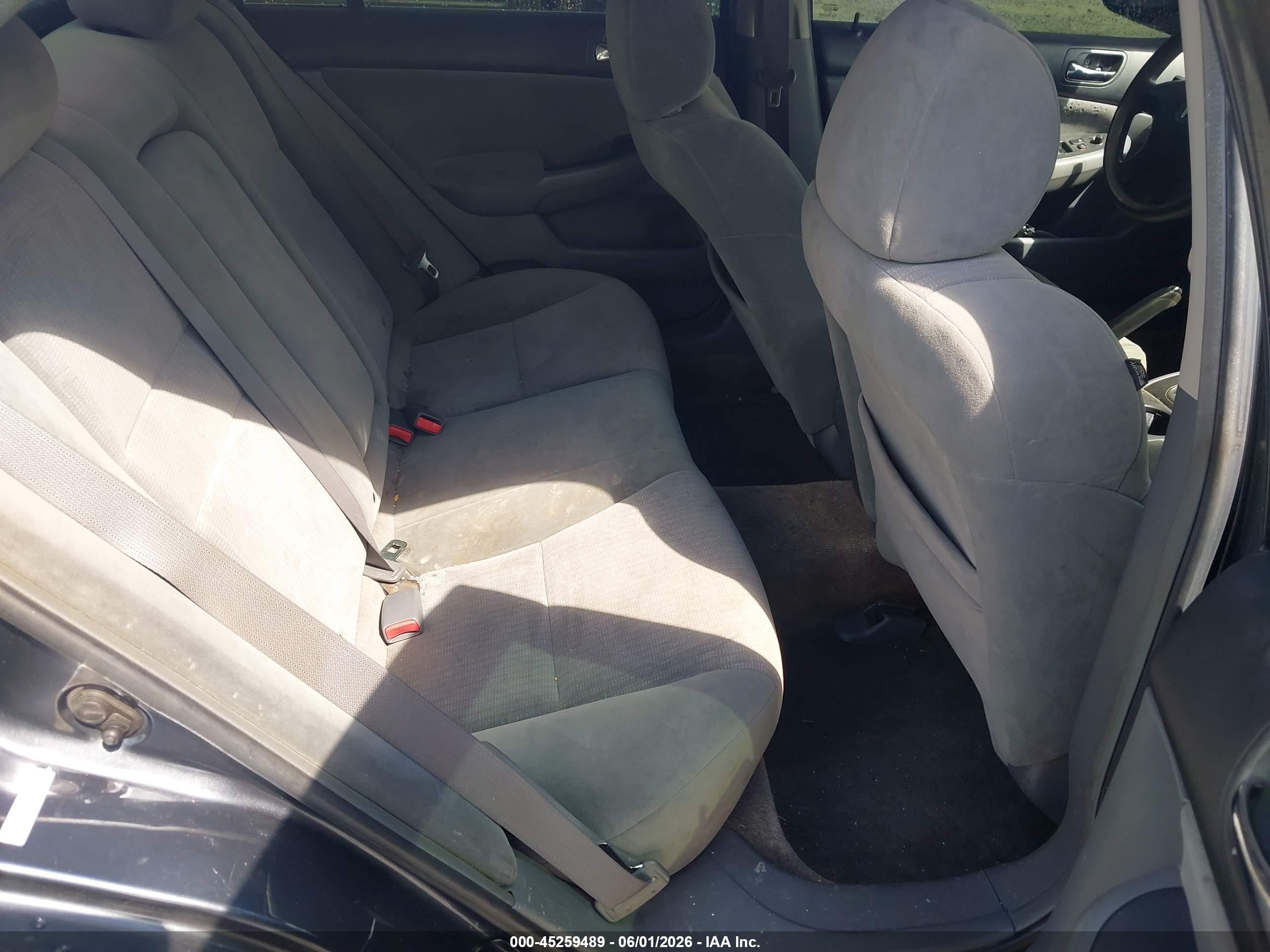 2005 Honda Accord 2.4 Lx Gray vin: 1HGCM56485A005099