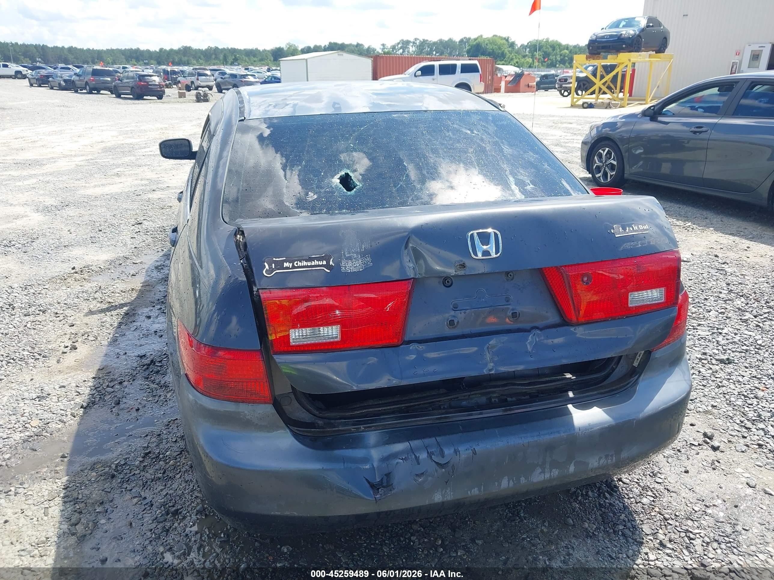 2005 Honda Accord 2.4 Lx Gray vin: 1HGCM56485A005099