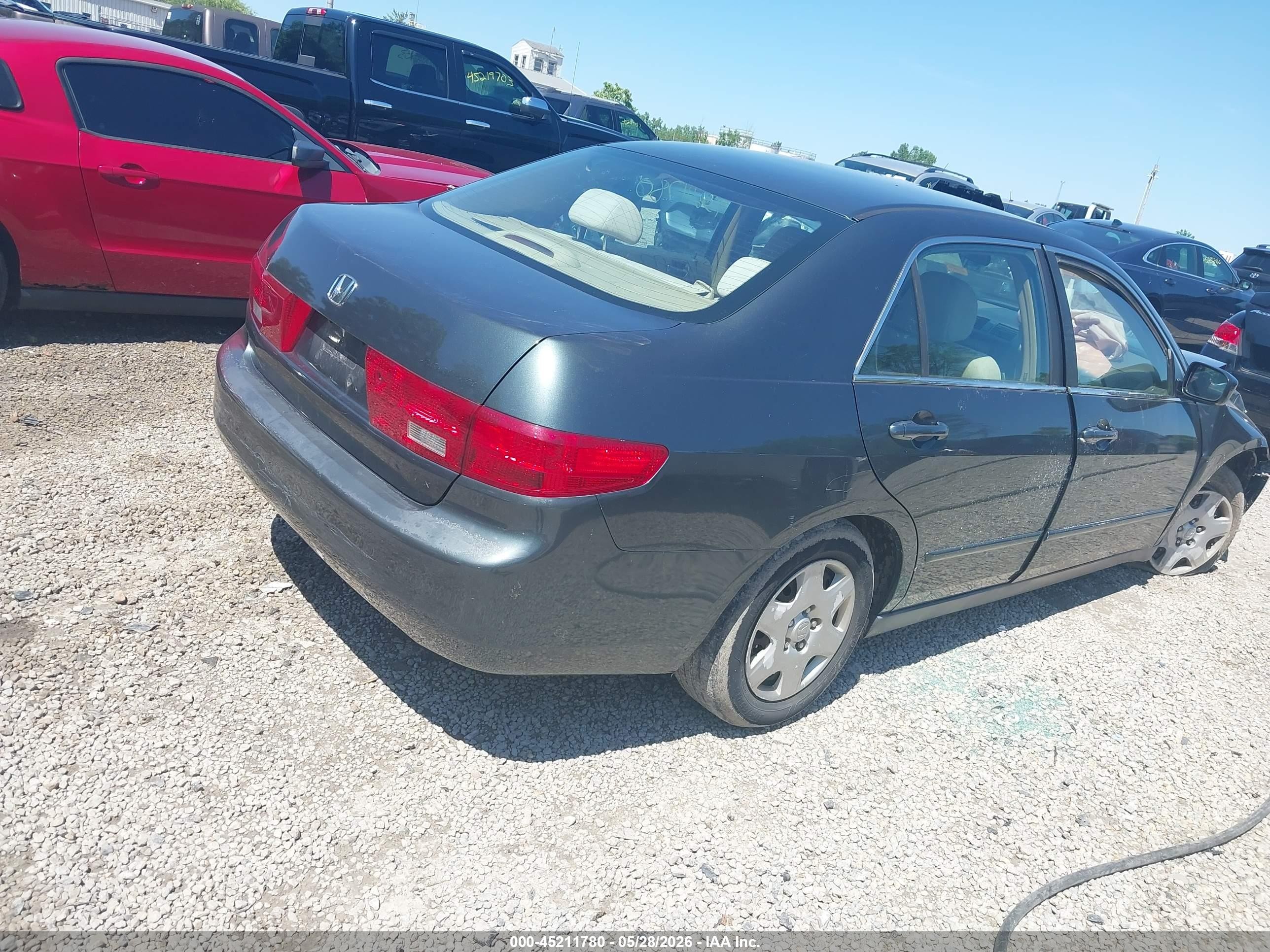 2005 Honda Accord 2.4 Lx Бирюзовый vin: 1HGCM56485A020864