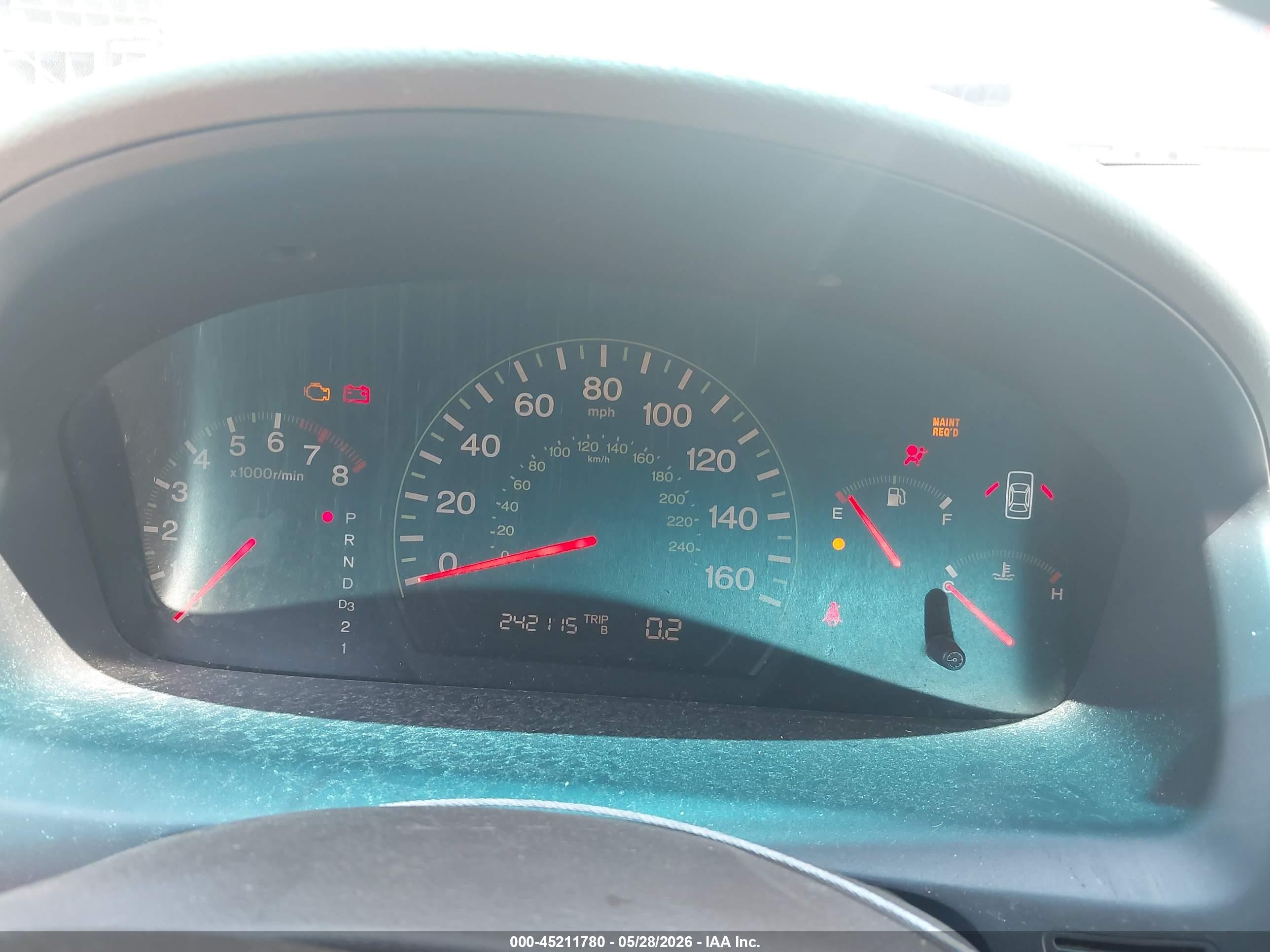 2005 Honda Accord 2.4 Lx Бирюзовый vin: 1HGCM56485A020864