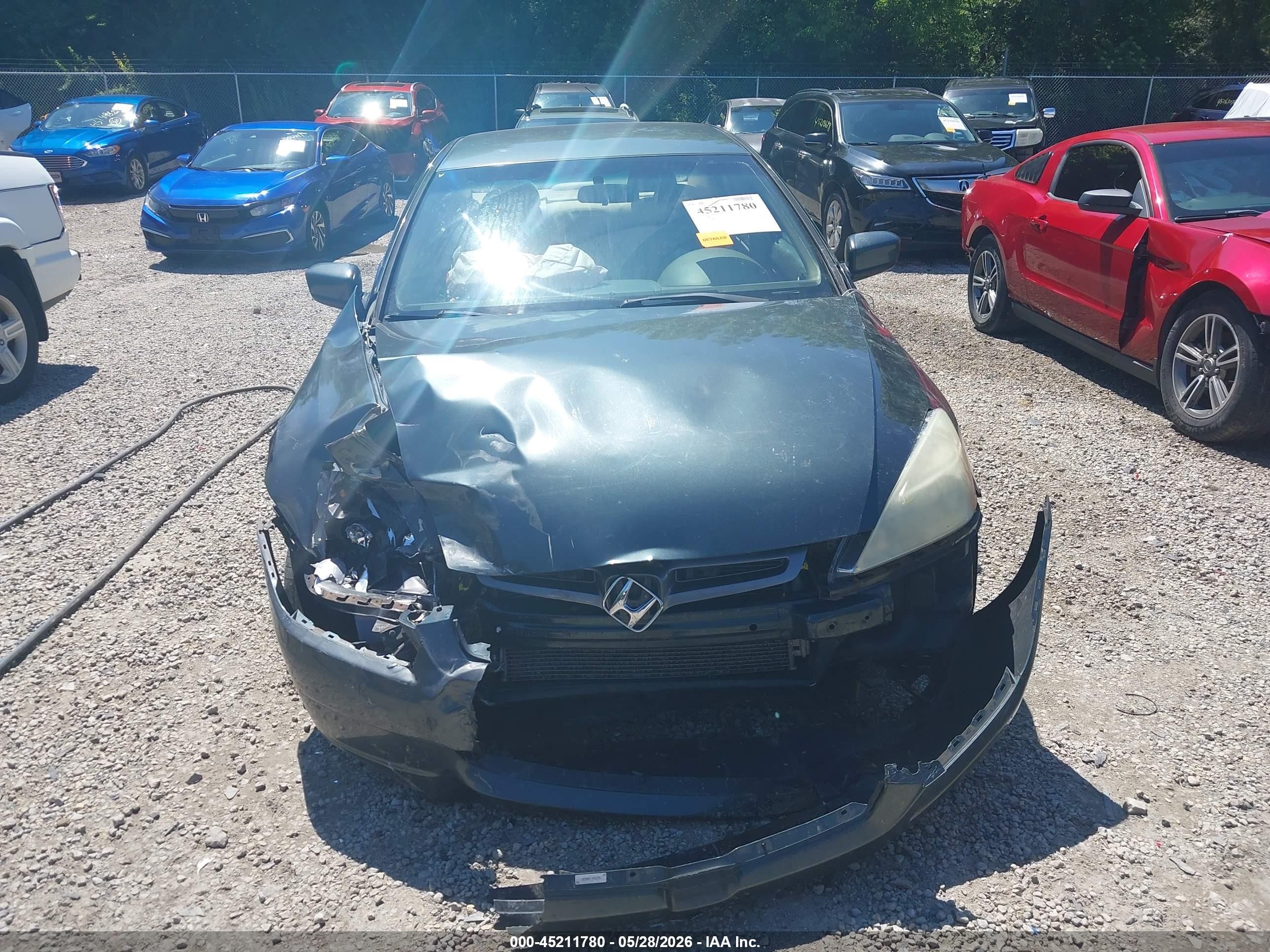 2005 Honda Accord 2.4 Lx Бирюзовый vin: 1HGCM56485A020864