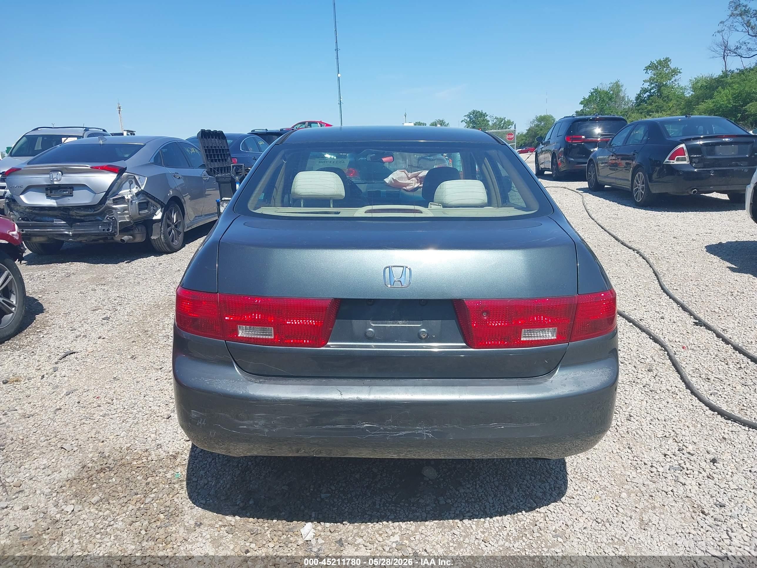 2005 Honda Accord 2.4 Lx Бирюзовый vin: 1HGCM56485A020864