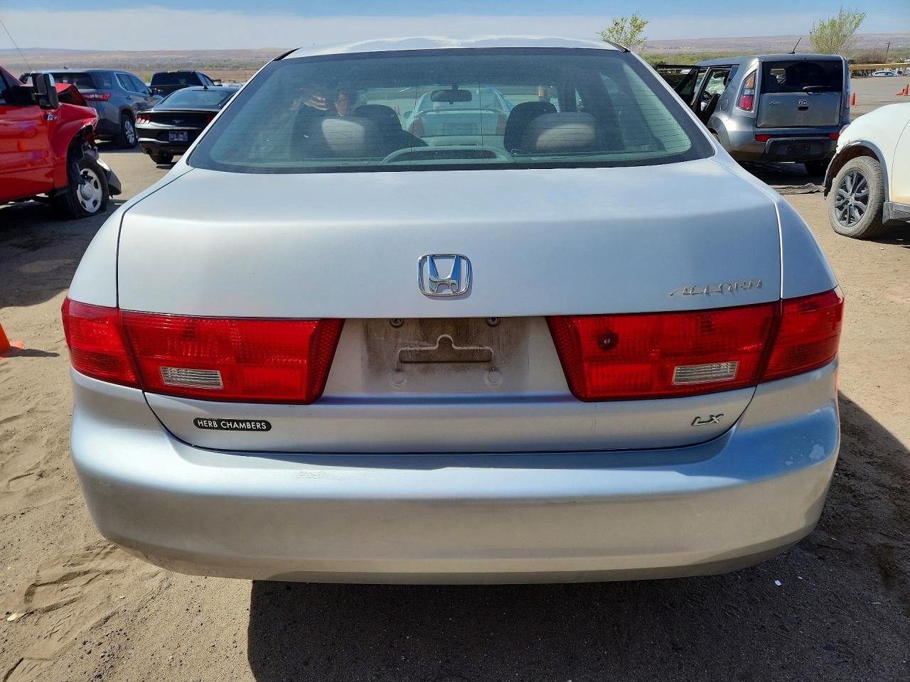 2005 Honda Accord Lx Silver vin: 1HGCM56485A112881
