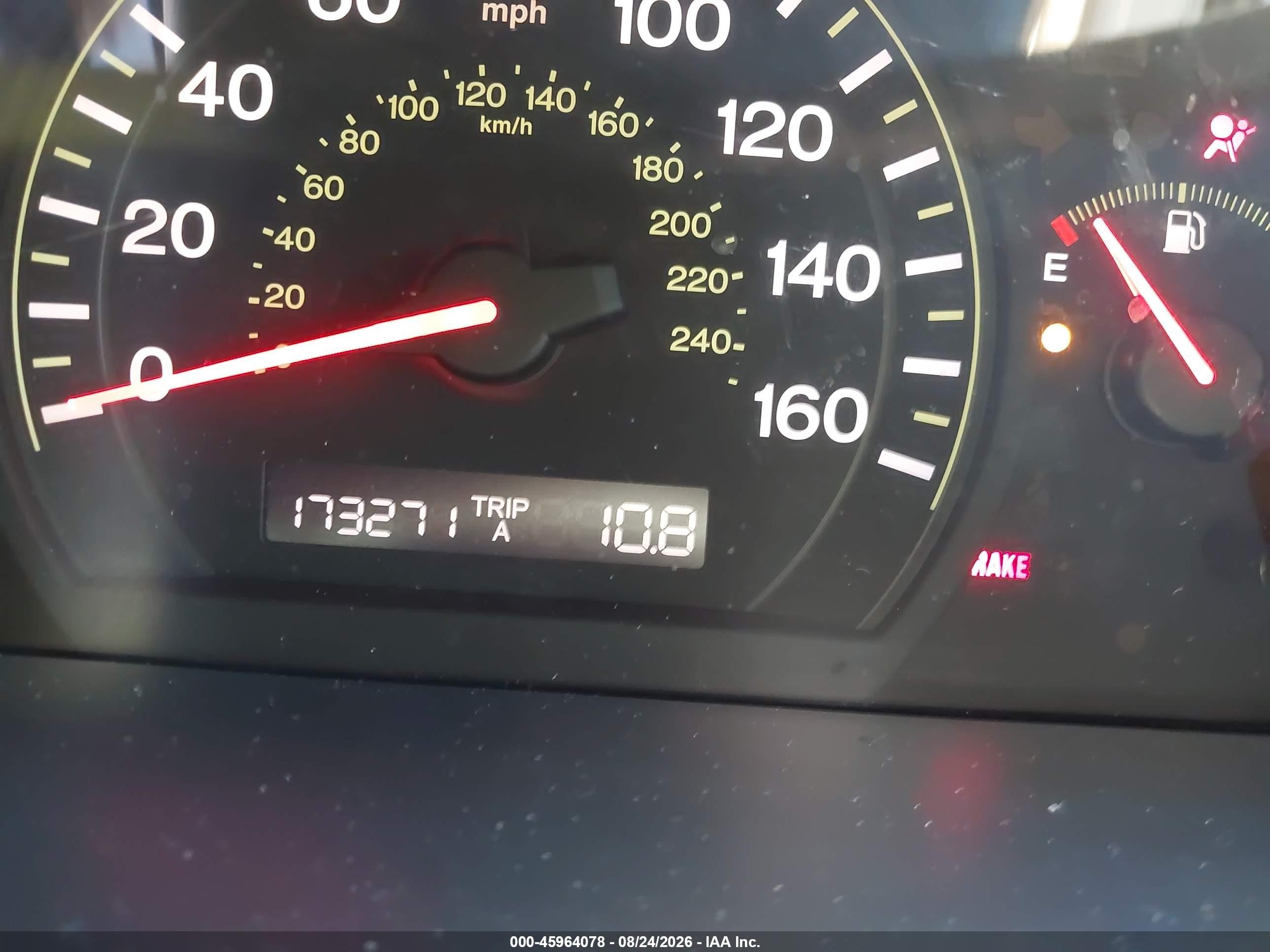 2005 Honda Accord 2.4 Lx Black vin: 1HGCM56485A125095