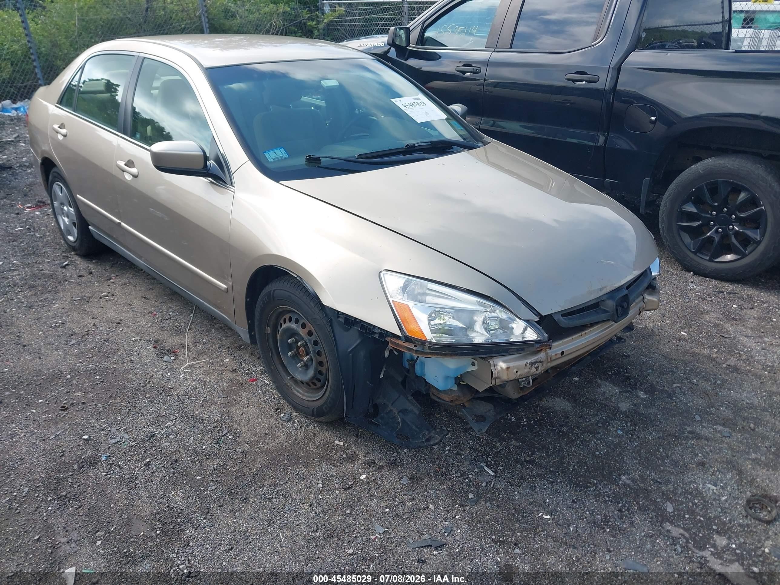 2005 Honda Accord 2.4 Lx Gold vin: 1HGCM56485A126697