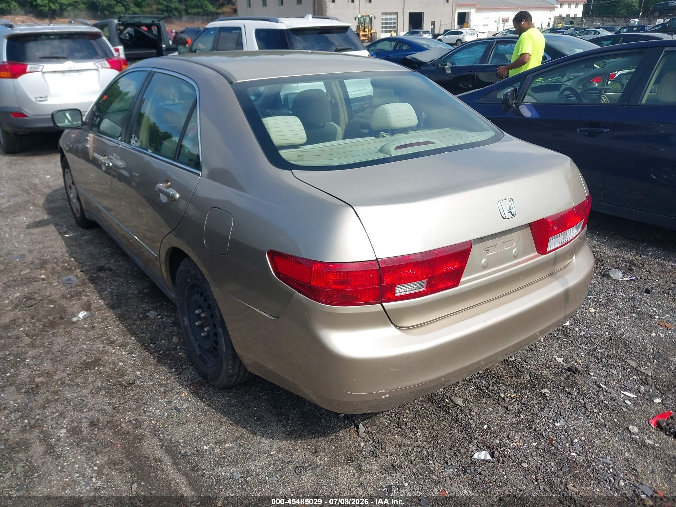 2005 Honda Accord 2.4 Lx Gold vin: 1HGCM56485A126697