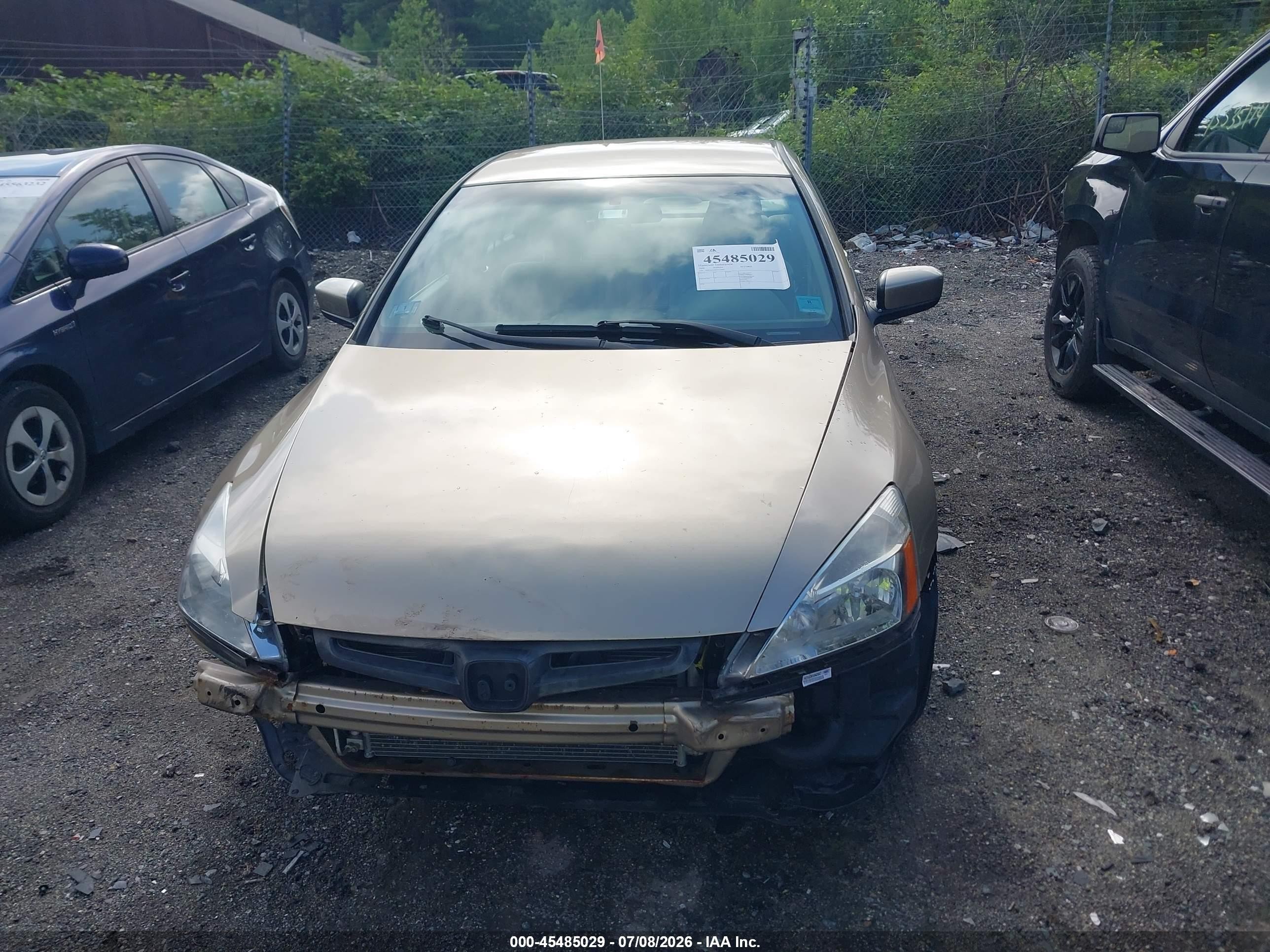 2005 Honda Accord 2.4 Lx Gold vin: 1HGCM56485A126697