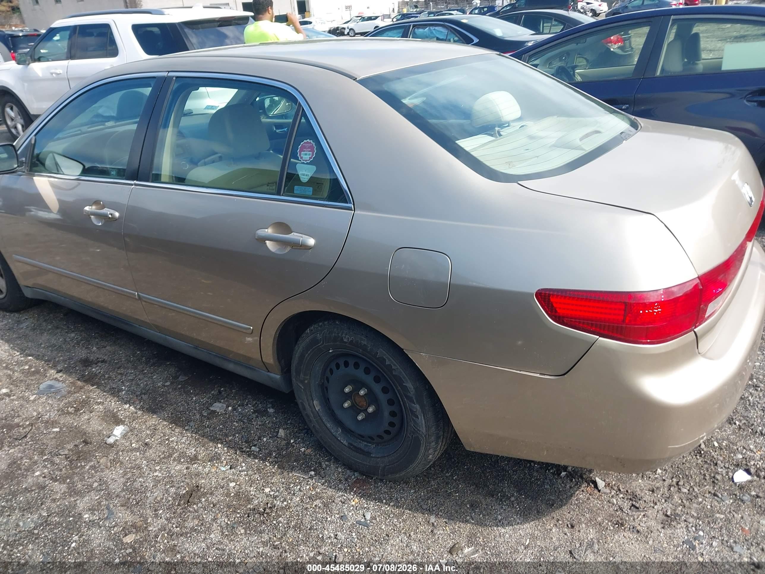 2005 Honda Accord 2.4 Lx Gold vin: 1HGCM56485A126697