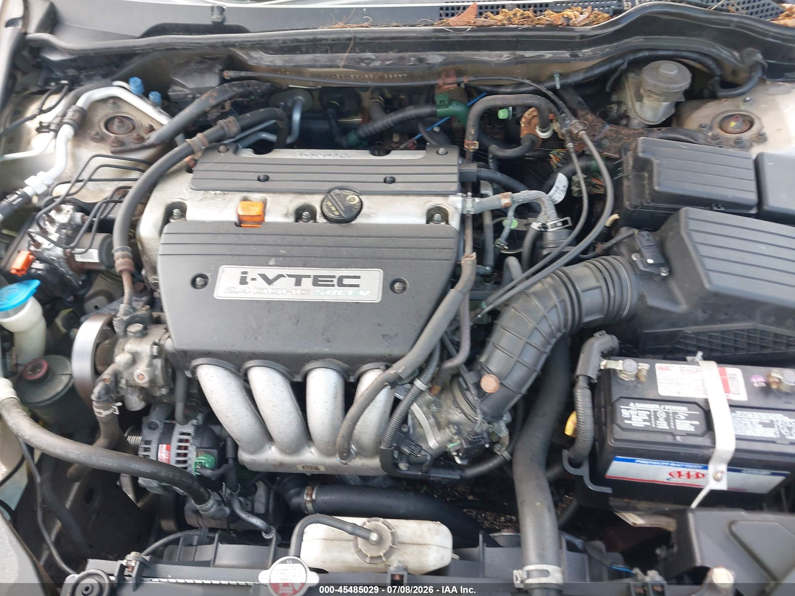2005 Honda Accord 2.4 Lx Gold vin: 1HGCM56485A126697