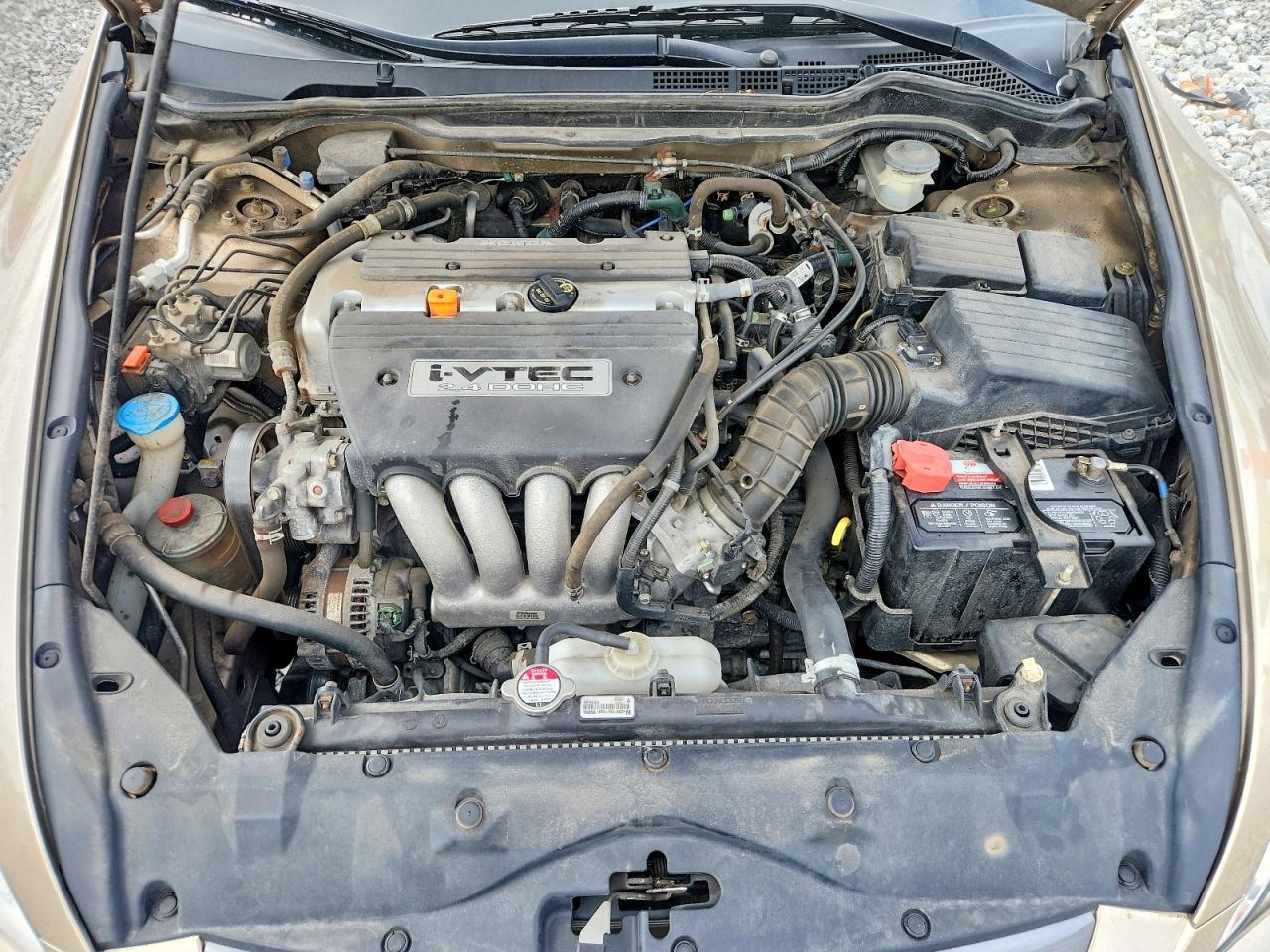 2005 Honda Accord Lx Tan vin: 1HGCM56485A160896