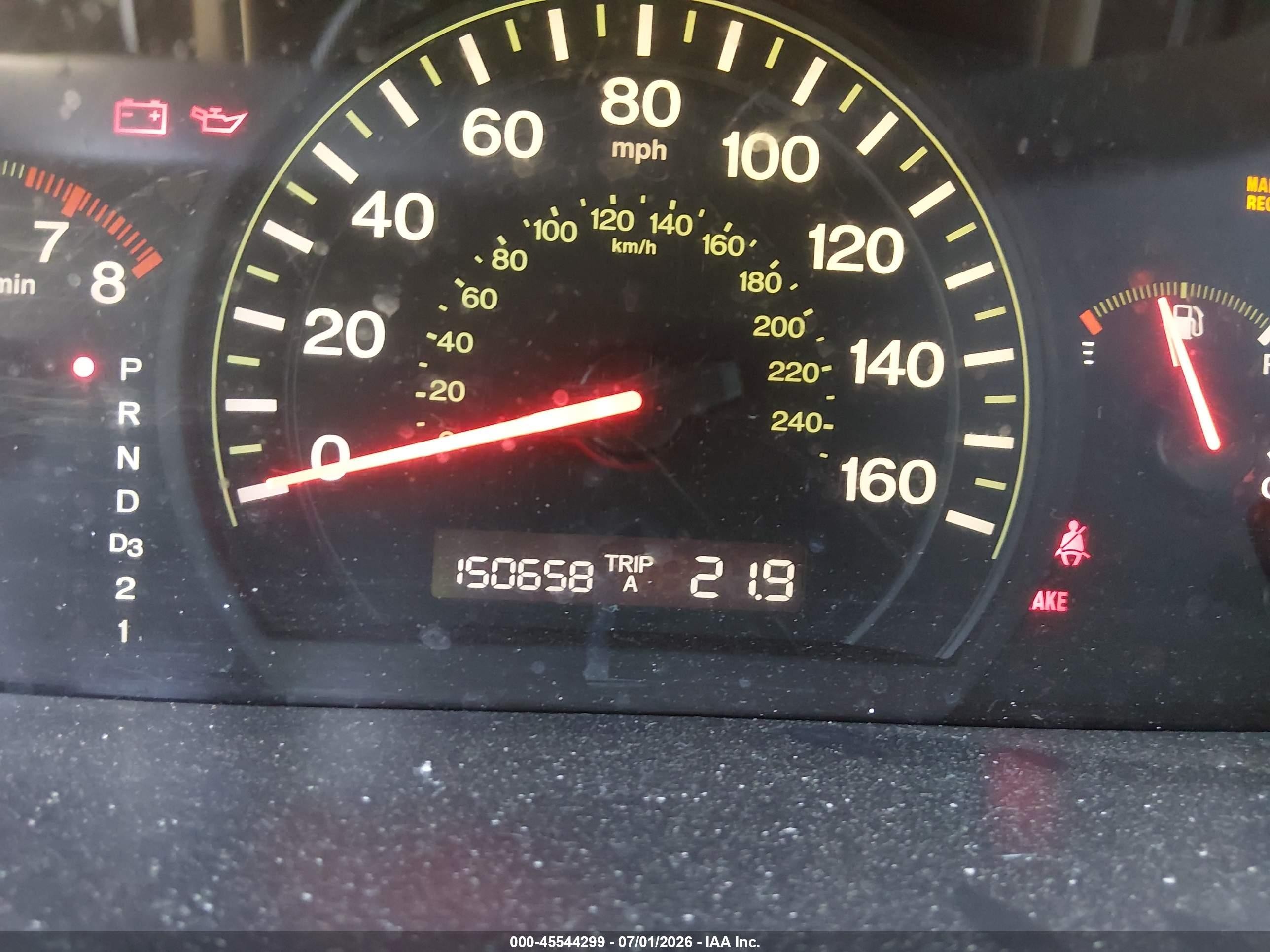 2005 Honda Accord 2.4 Lx Белый vin: 1HGCM56485A185801