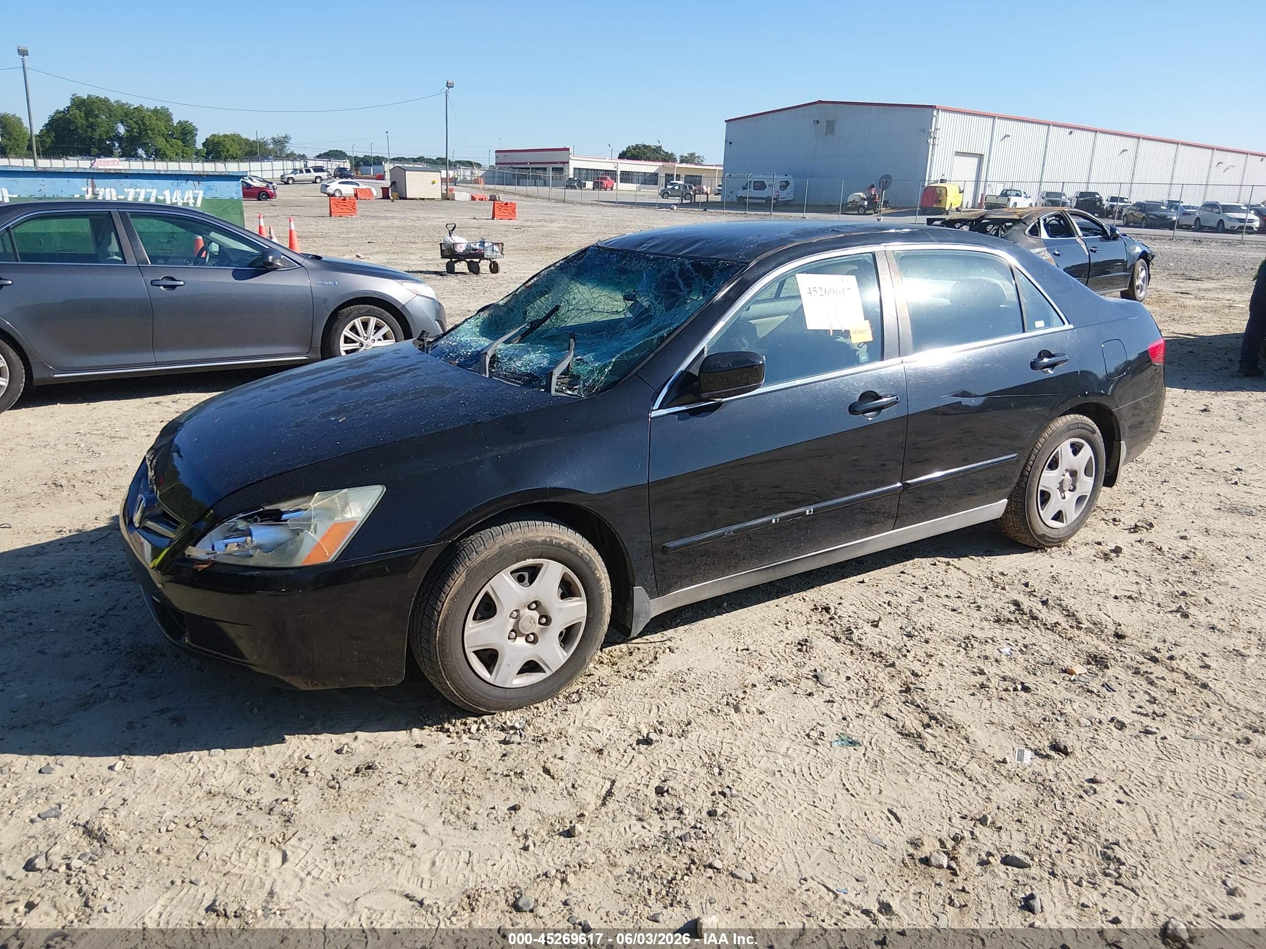 2005 Honda Accord 2.4 Lx Black vin: 1HGCM56485L001526