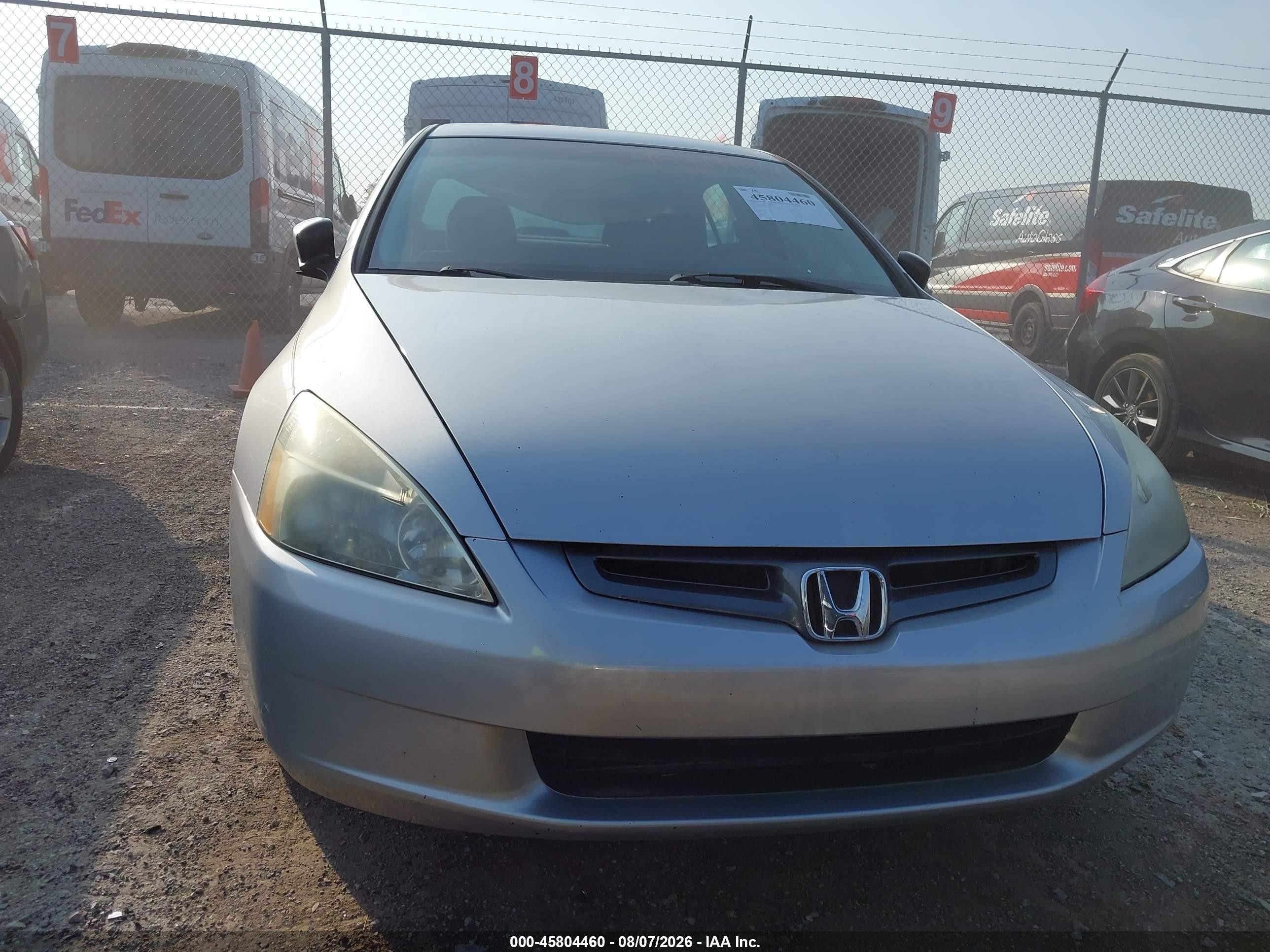 2005 Honda Accord 2.4 Lx Silver vin: 1HGCM56485L005043