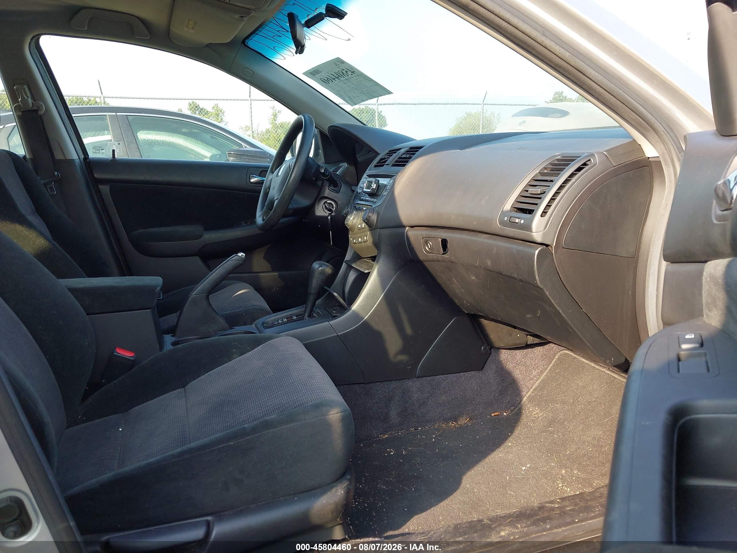 2005 Honda Accord 2.4 Lx Silver vin: 1HGCM56485L005043