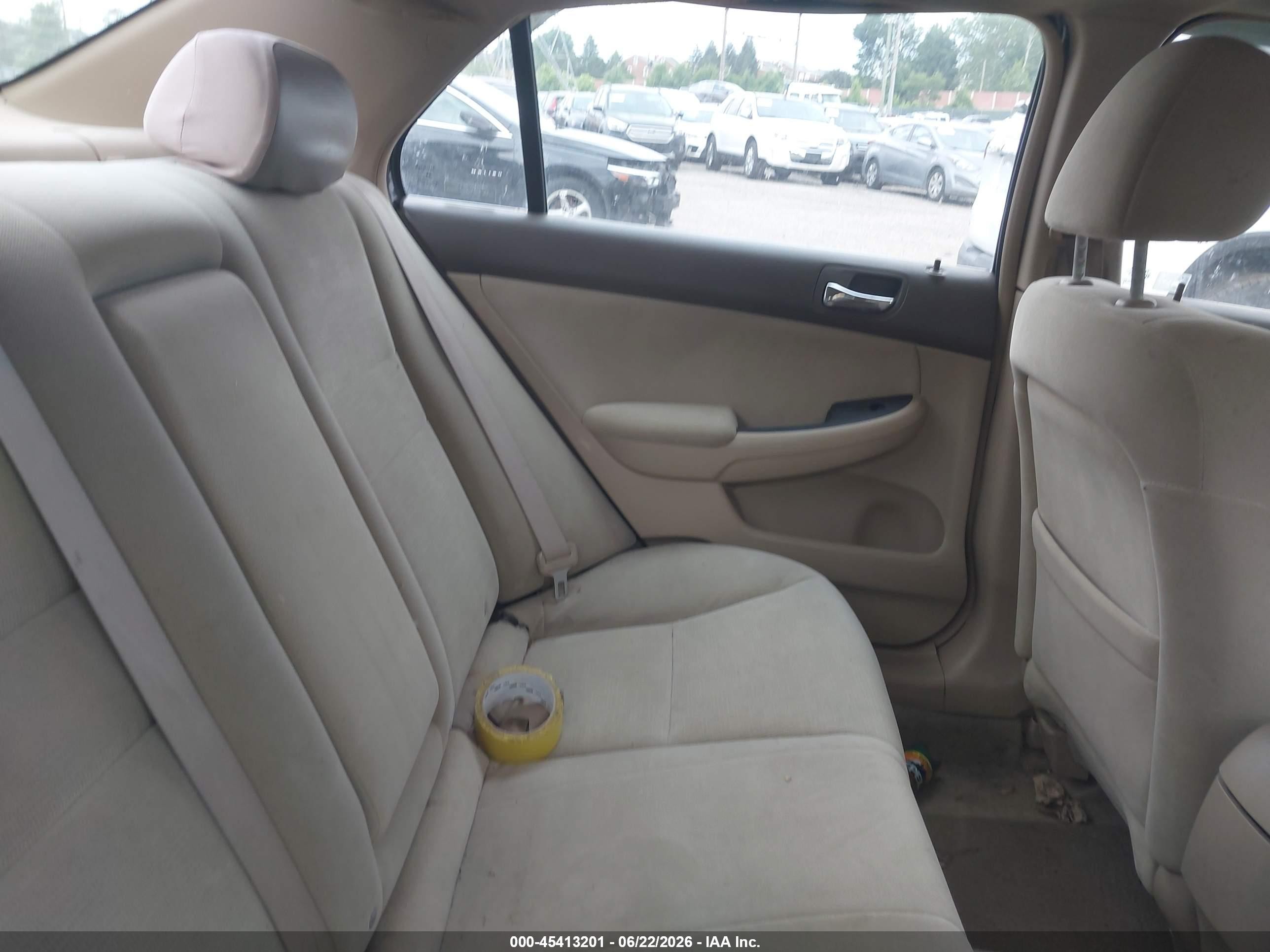 2006 Honda Accord 2.4 Lx Black vin: 1HGCM56486A038492