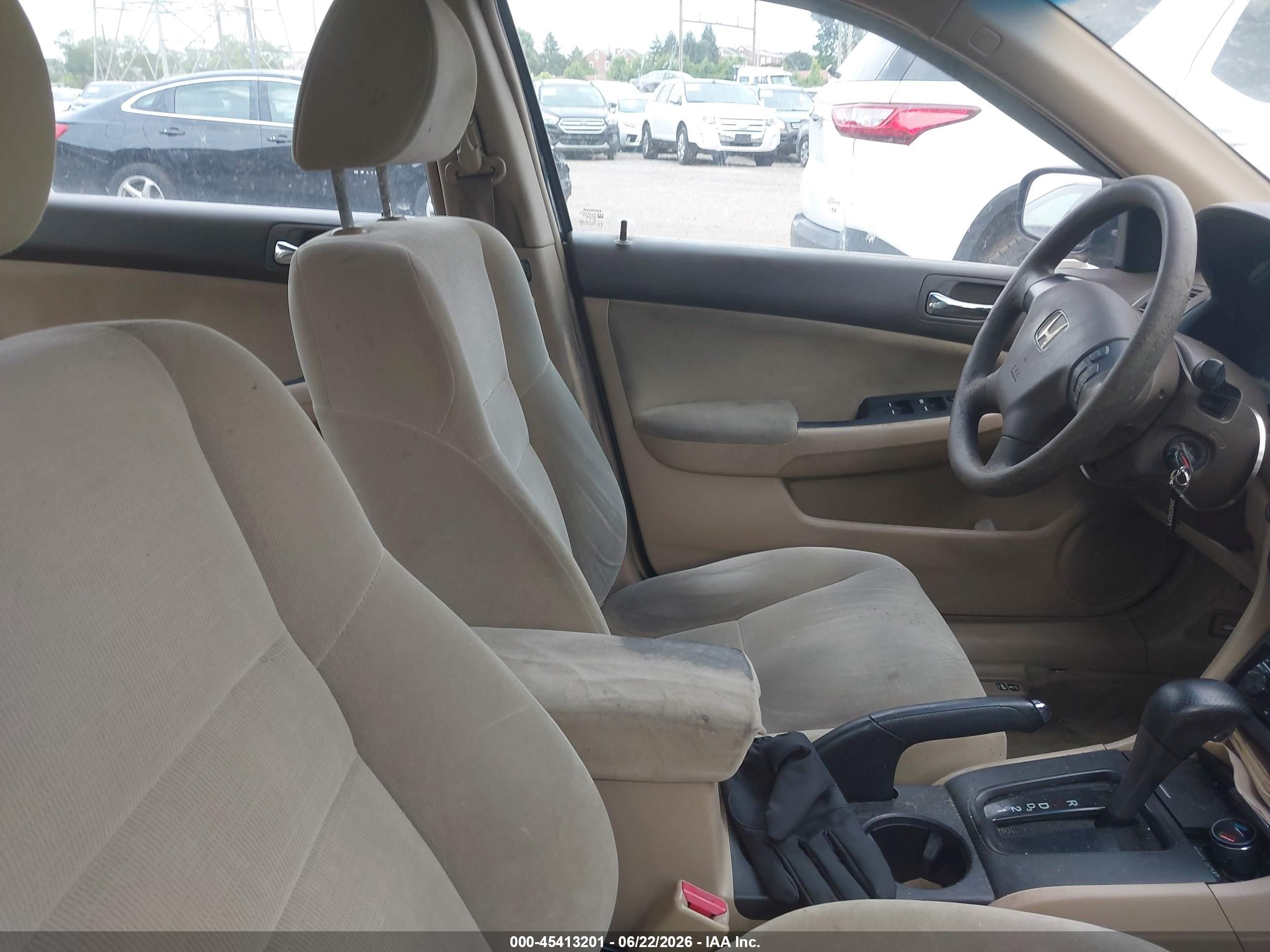 2006 Honda Accord 2.4 Lx Black vin: 1HGCM56486A038492